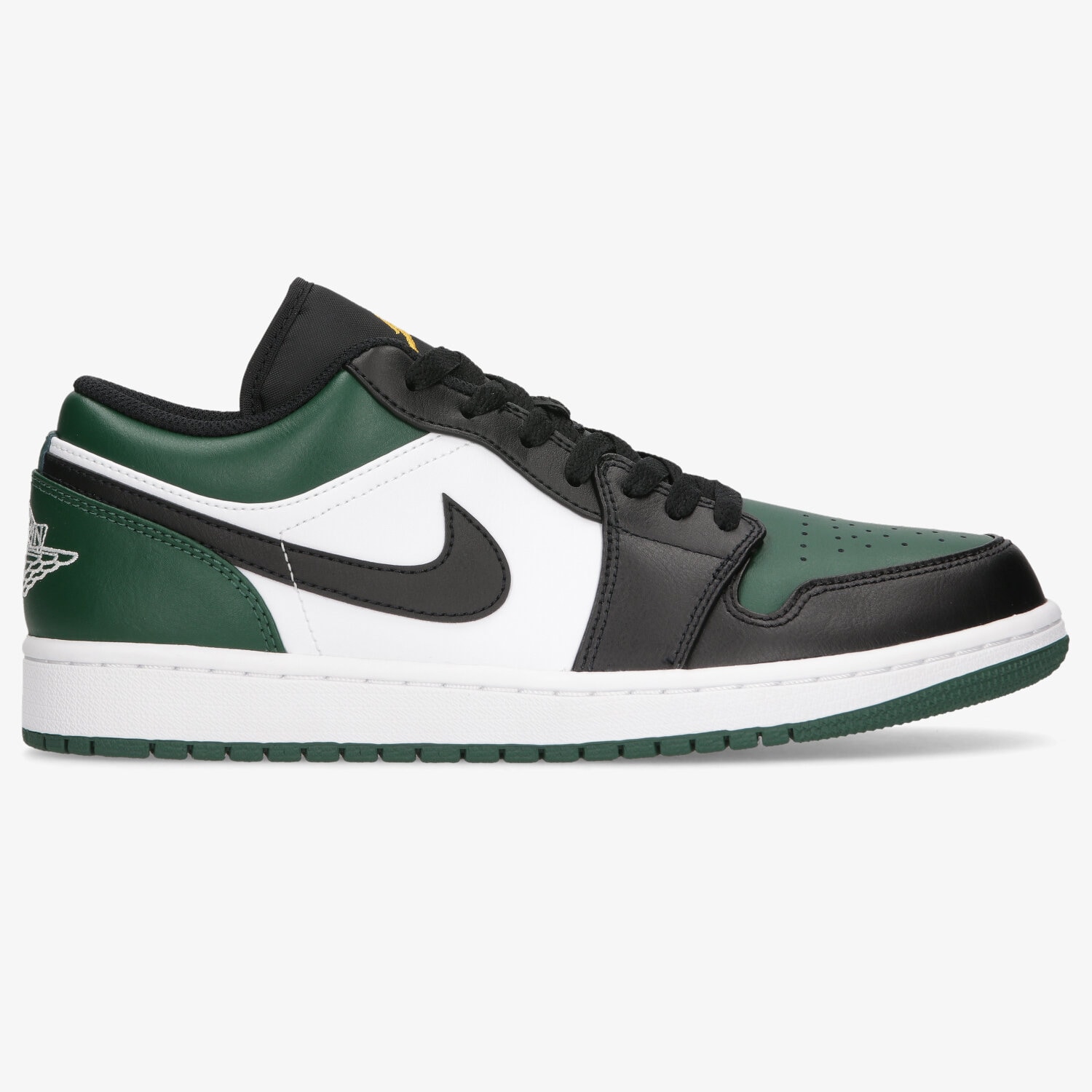 Buty sneakersy męskie AIR JORDAN 1 LOW  553558-371 ZIELONY
