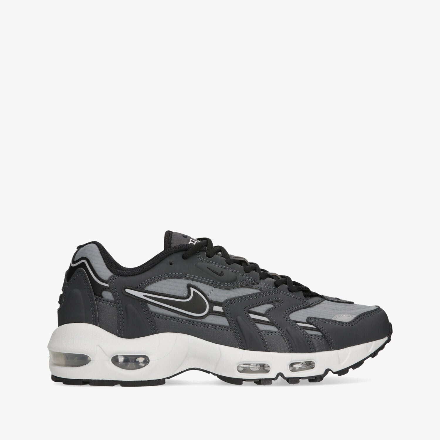 Buty sneakersy męskie NIKE AIR MAX 96 II DC9409-001 SZARY