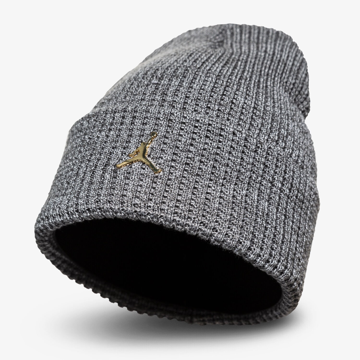 Czapka zimowa dla dzieci JORDAN CZAPKA ZIMOWA JORDAN BEANIE UTILITY METAL DM8272-091 SZARY