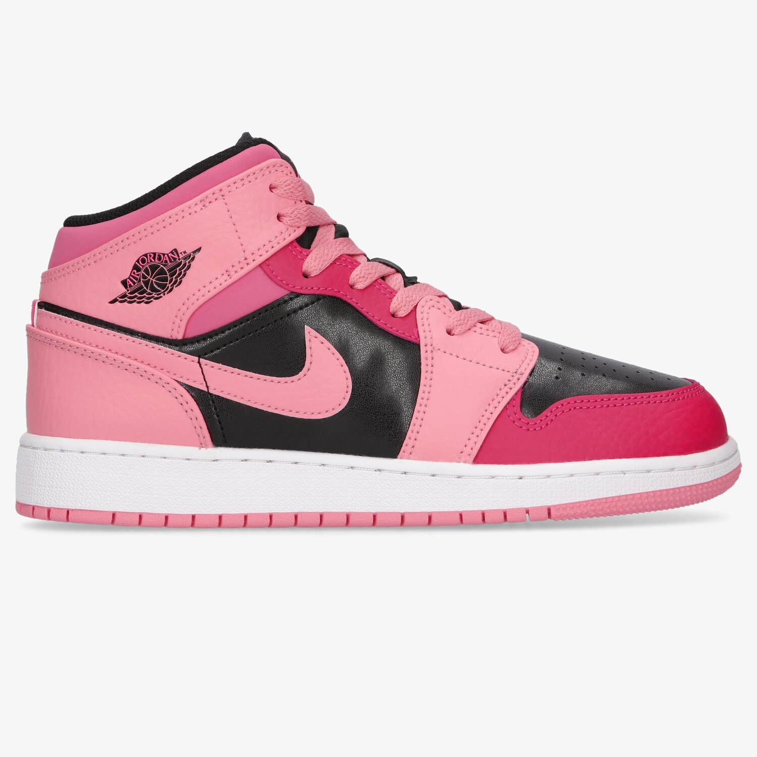 Buty sneakersy dla dzieci AIR JORDAN 1 MID  554725-662 RÓŻOWY