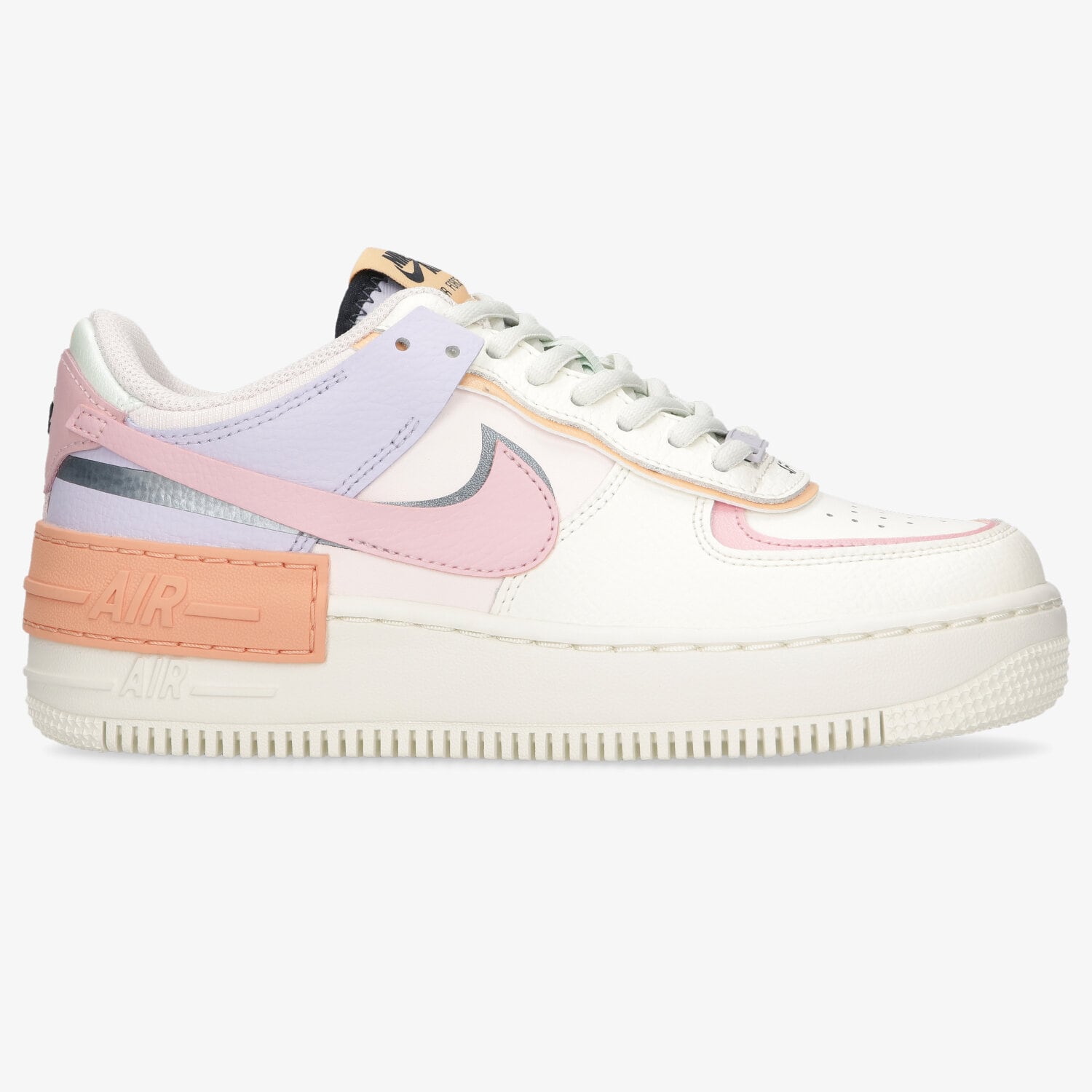 Buty sneakersy damskie NIKE AIR FORCE 1 SHADOW CI0919-111 MULTICOLOR