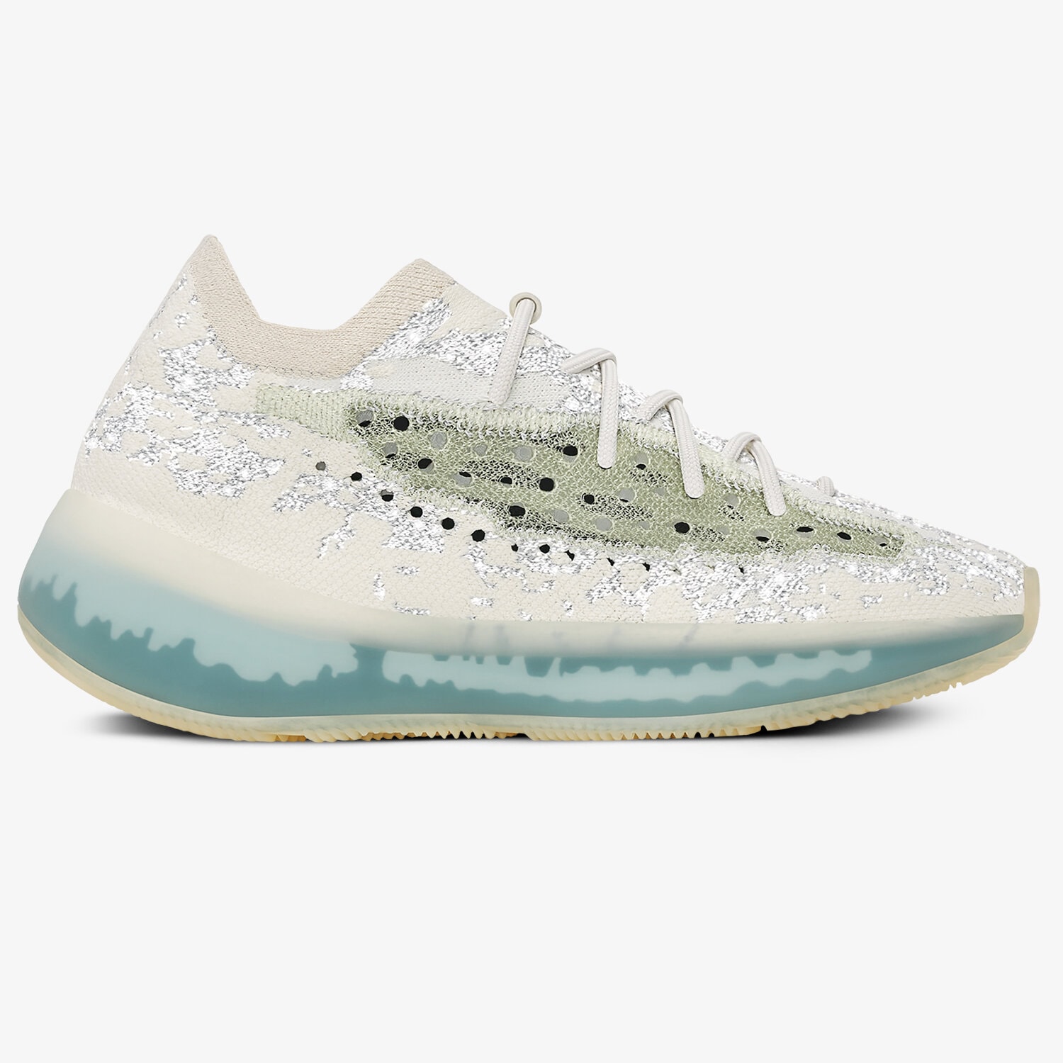 Buty sneakersy męskie ADIDAS YEEZY BOOST 380 GW0304 SZARY