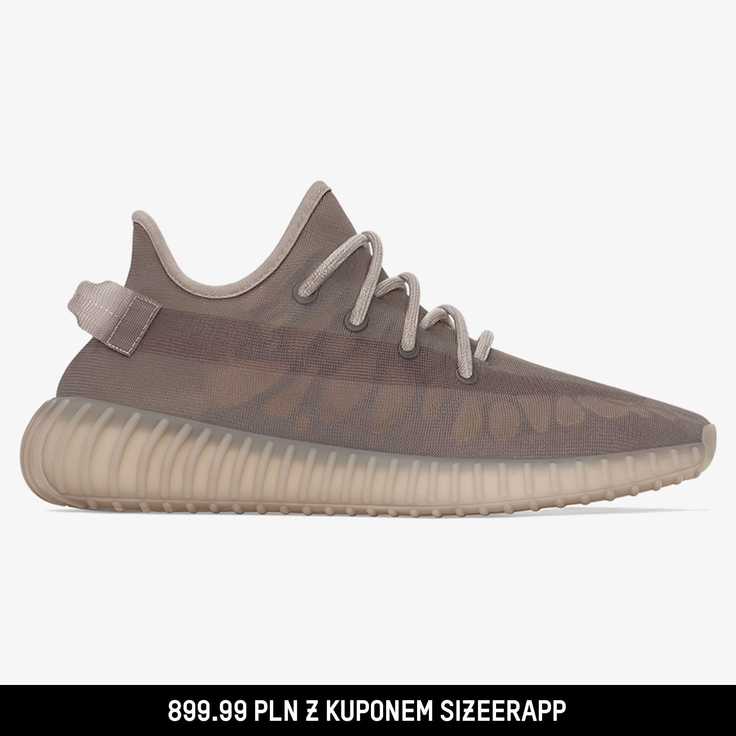 Buty sneakersy męskie ADIDAS YEEZY BOOST 350 V2 GW2871 BRĄZOWY
