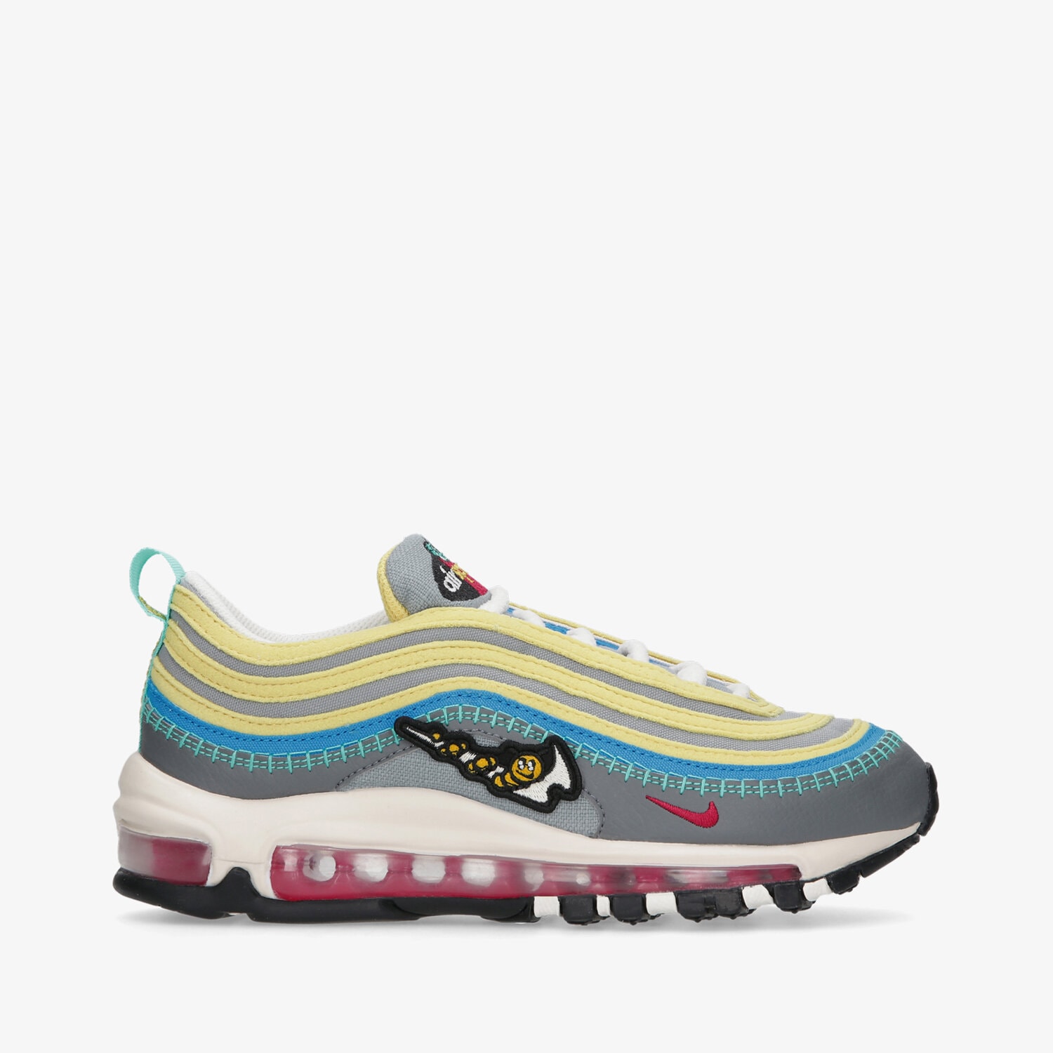 Buty sneakersy dla dzieci NIKE AIR MAX 97 SE DN4381-001 MULTICOLOR