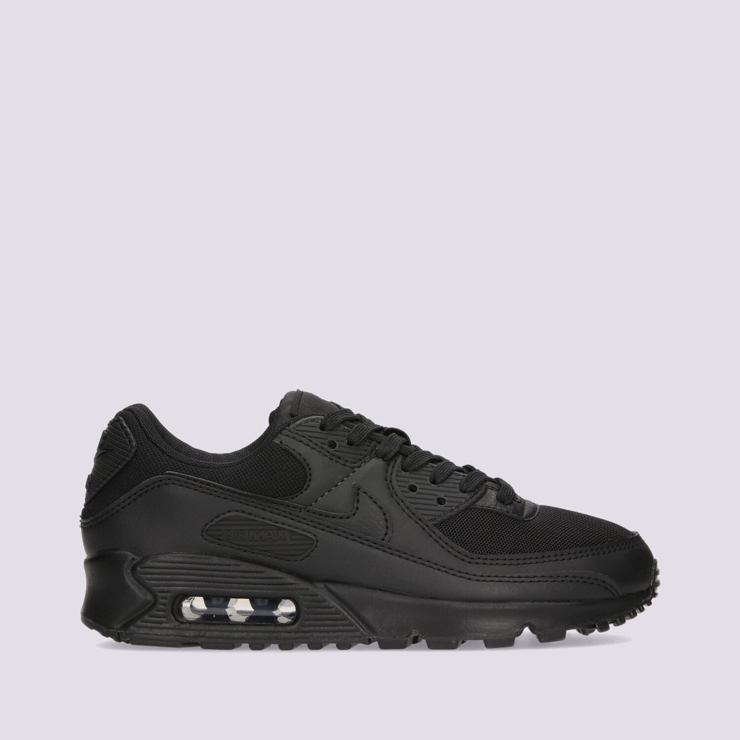 Buty sneakersy damskie NIKE AIR MAX 90  DH8010-001 CZARNY