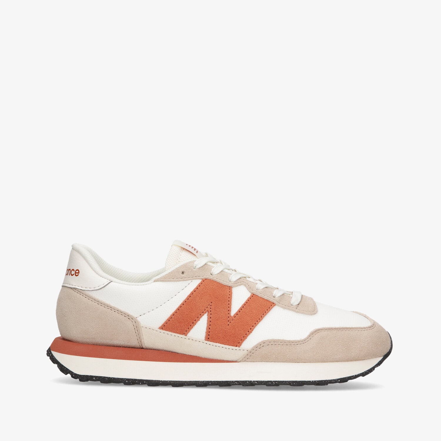 Buty sneakersy męskie NEW BALANCE 237  MS237RB BRĄZOWY
