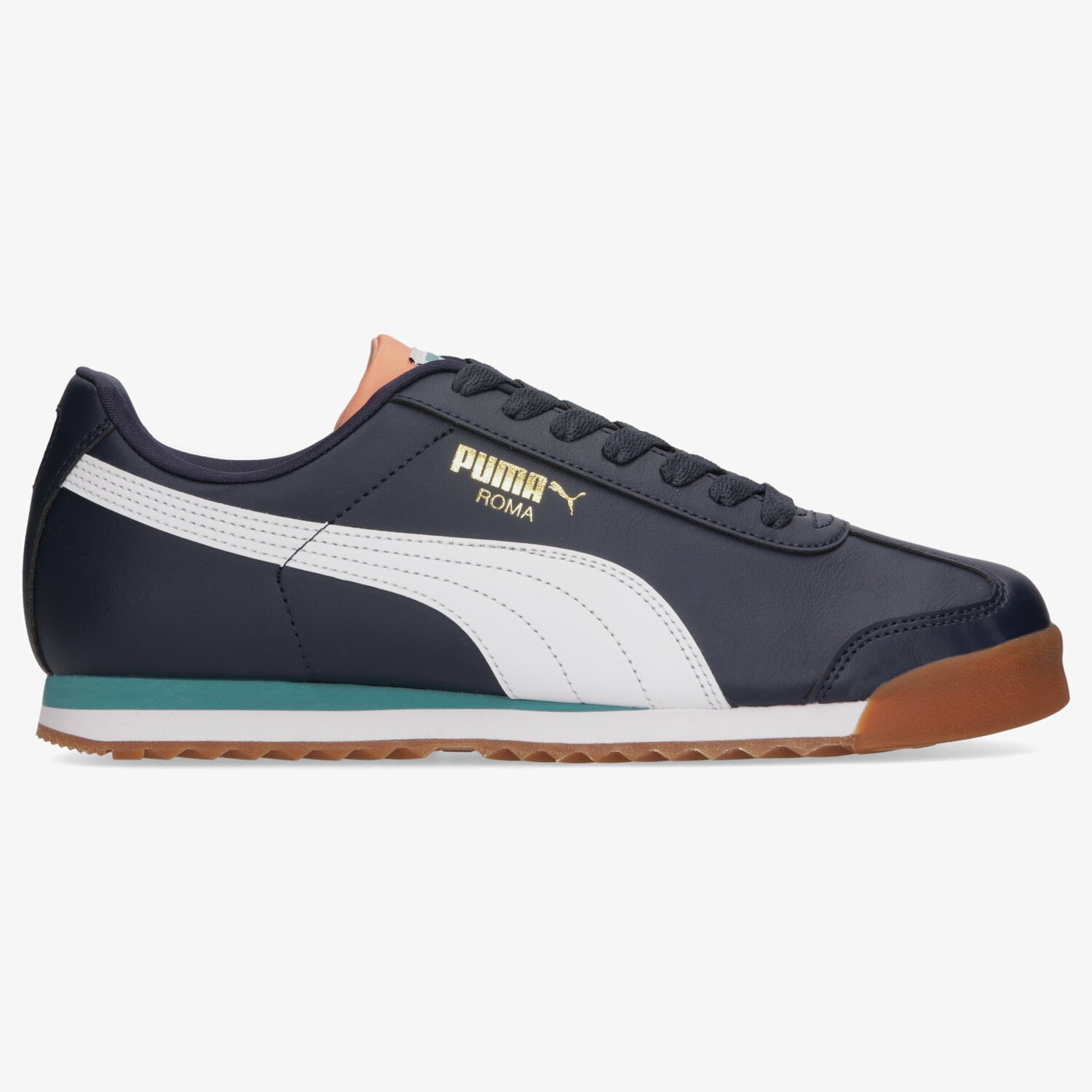 Buty sneakersy męskie PUMA ROMA BASIC + 36957137 GRANATOWY