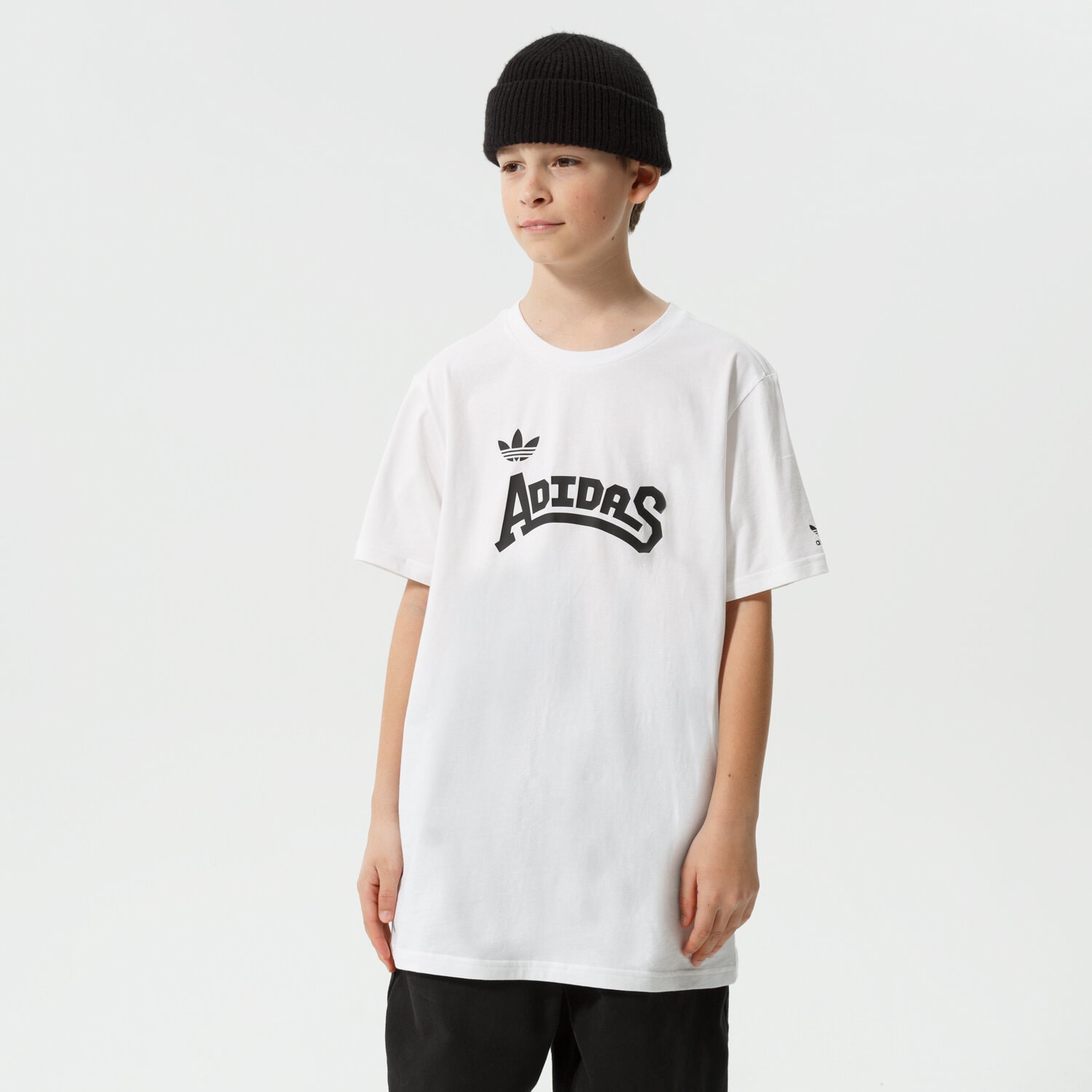 Koszulka, t-shirt dla dzieci ADIDAS T-SHIRT GIRL HF4933 BIAŁY