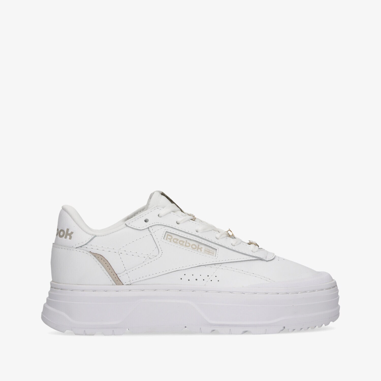 Buty sneakersy damskie REEBOK CLUB C DOUBLE GEO GX8766 BIAŁY