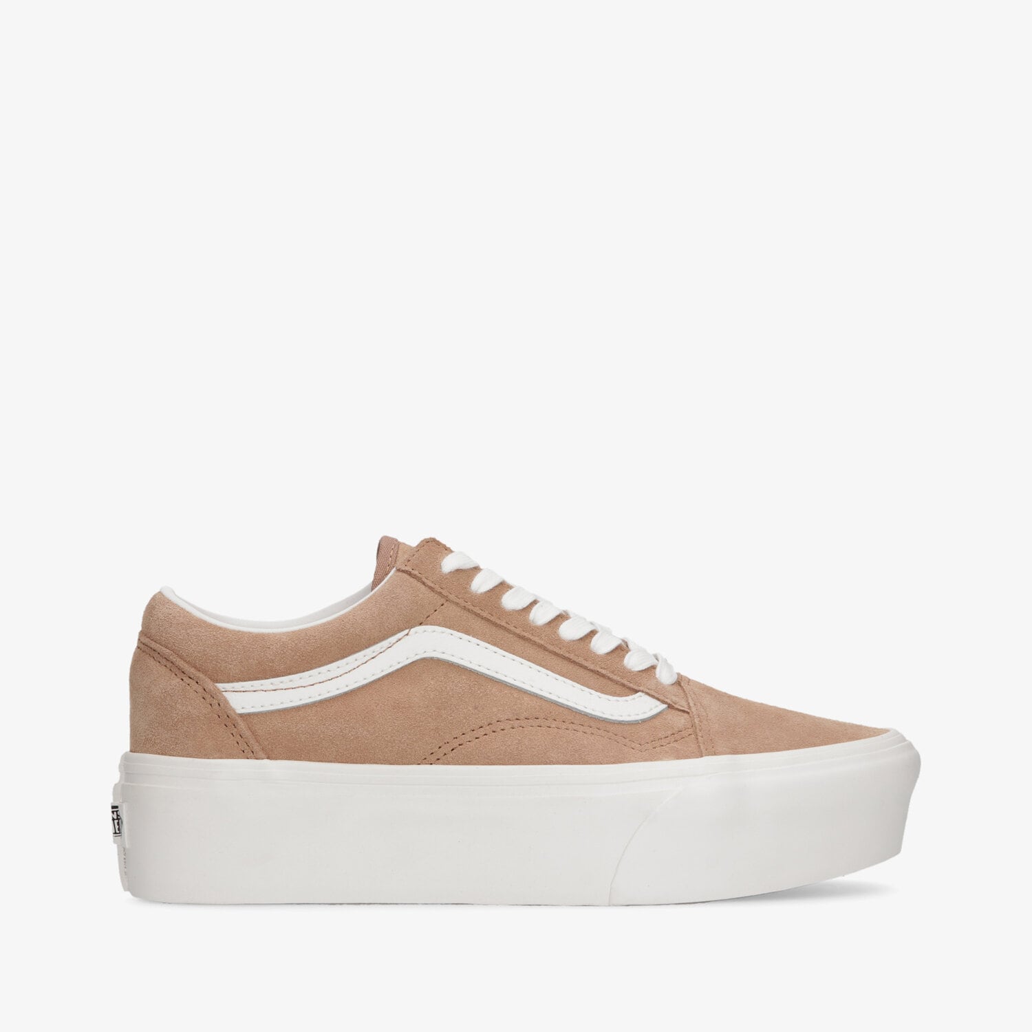 Damskie trampki, tenisówki VANS UA OLD SKOOL STACKFORM VN0A7Q5MB691 BRĄZOWY