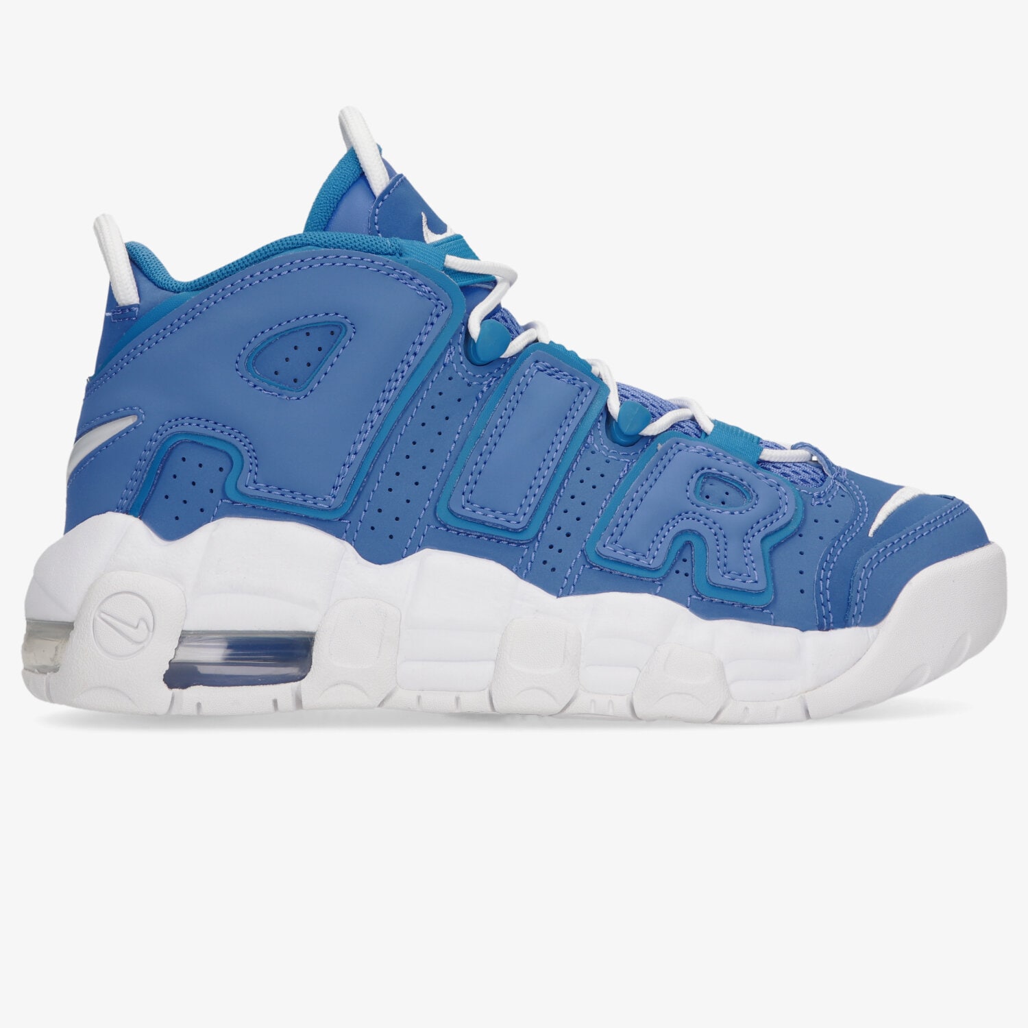 Buty sneakersy dla dzieci NIKE AIR MORE UPTEMPO DM1023-400 NIEBIESKI