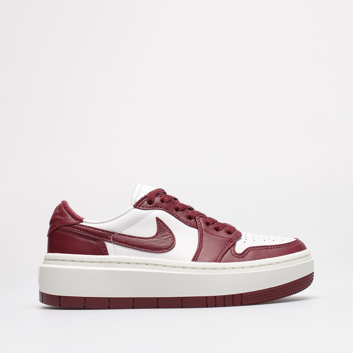 Buty sneakersy damskie AIR JORDAN 1 ELEVATE LOW DH7004-161 BORDOWY