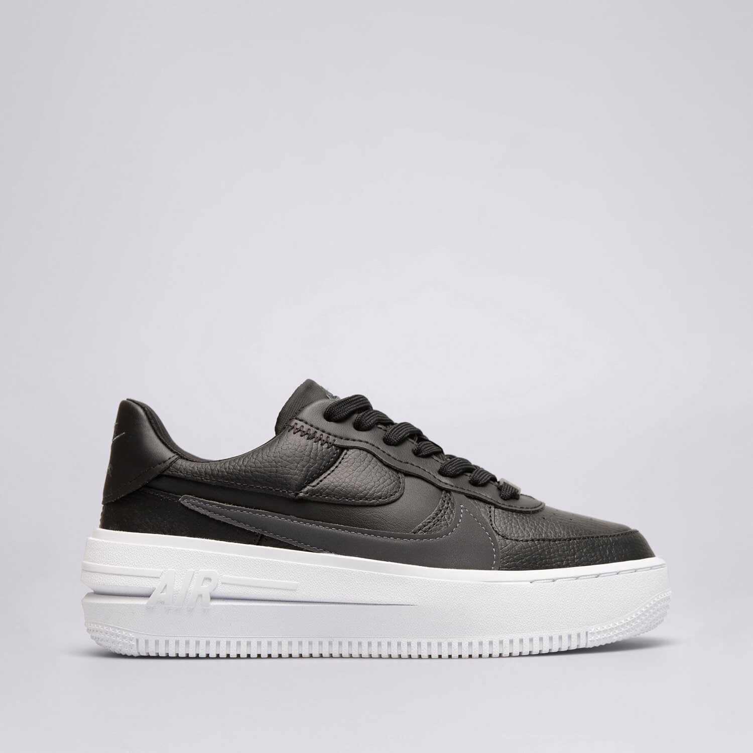 Buty sneakersy damskie NIKE AIR FORCE 1 PLATFORM  DJ9946-001 CZARNY