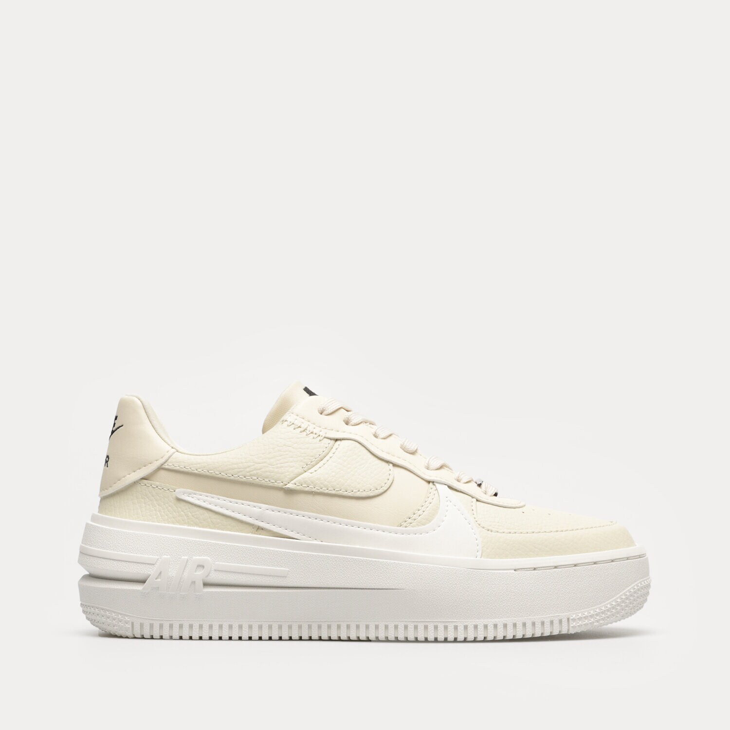 Buty sneakersy damskie NIKE AIR FORCE 1 PLT.AF.ORM DJ9946-200 KREMOWY