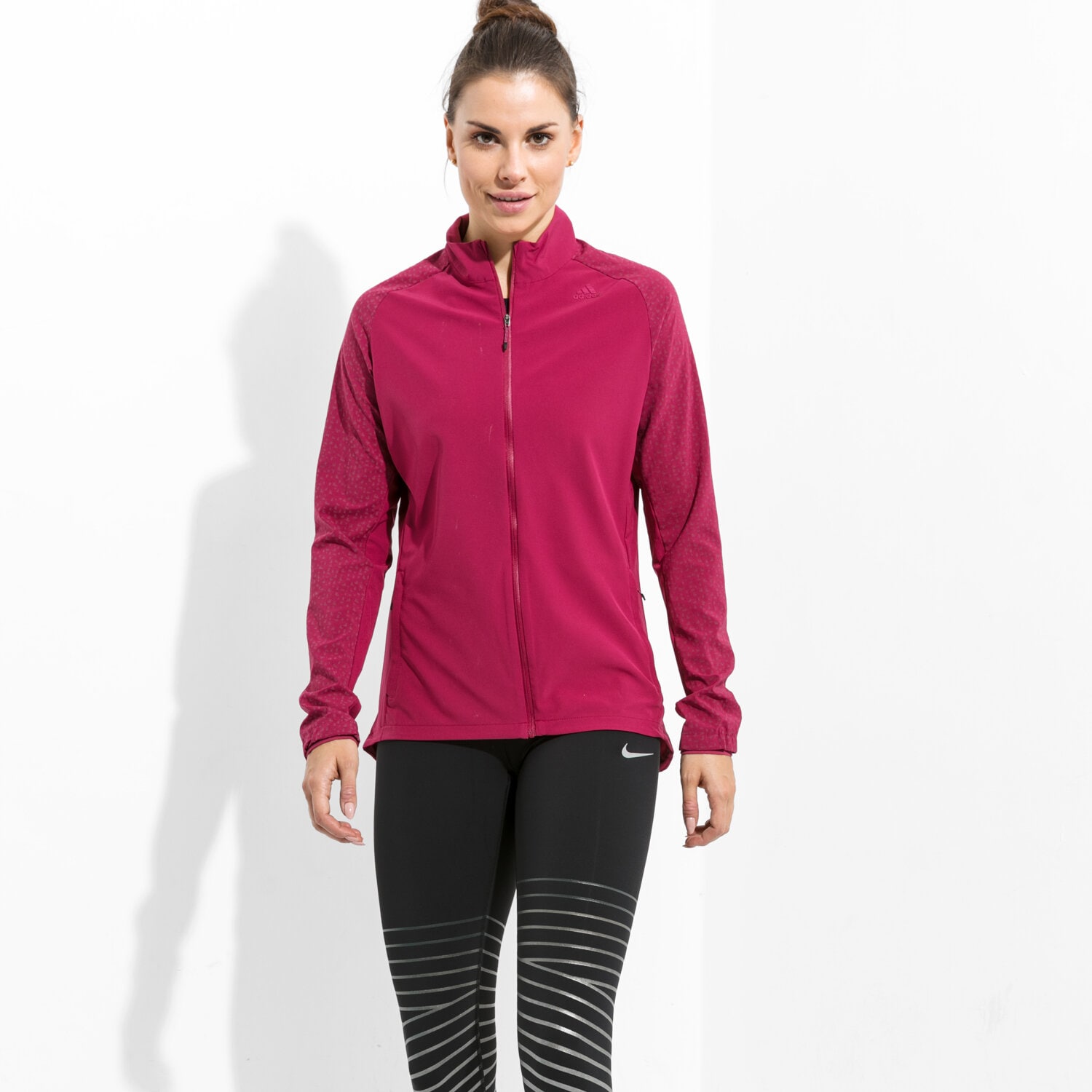 Kurtka zimowa damska ADIDAS KURTKA SN STM JKT W BR5909 BORDOWY