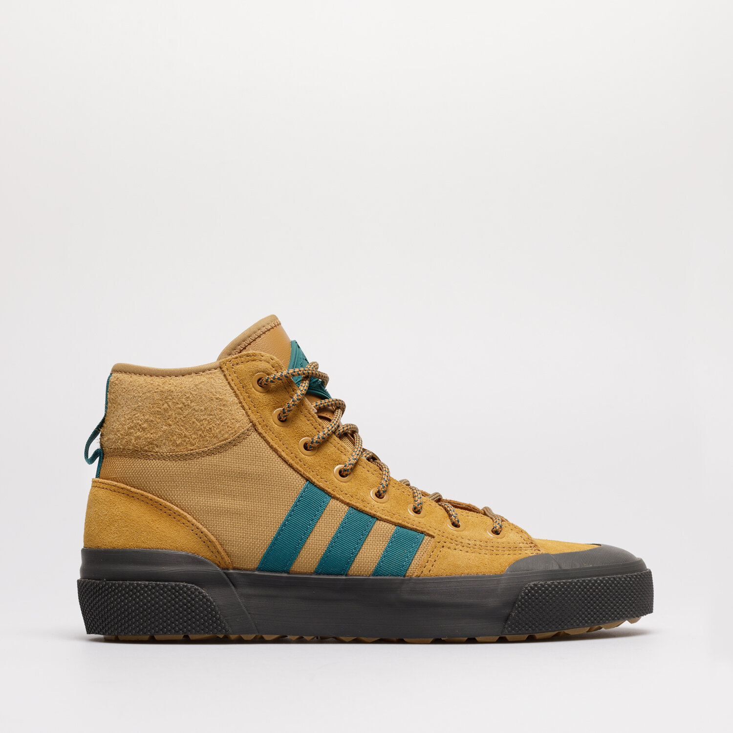 Buty sneakersy męskie ADIDAS NIZZA HI RF ATR GX2069 Neon różowy