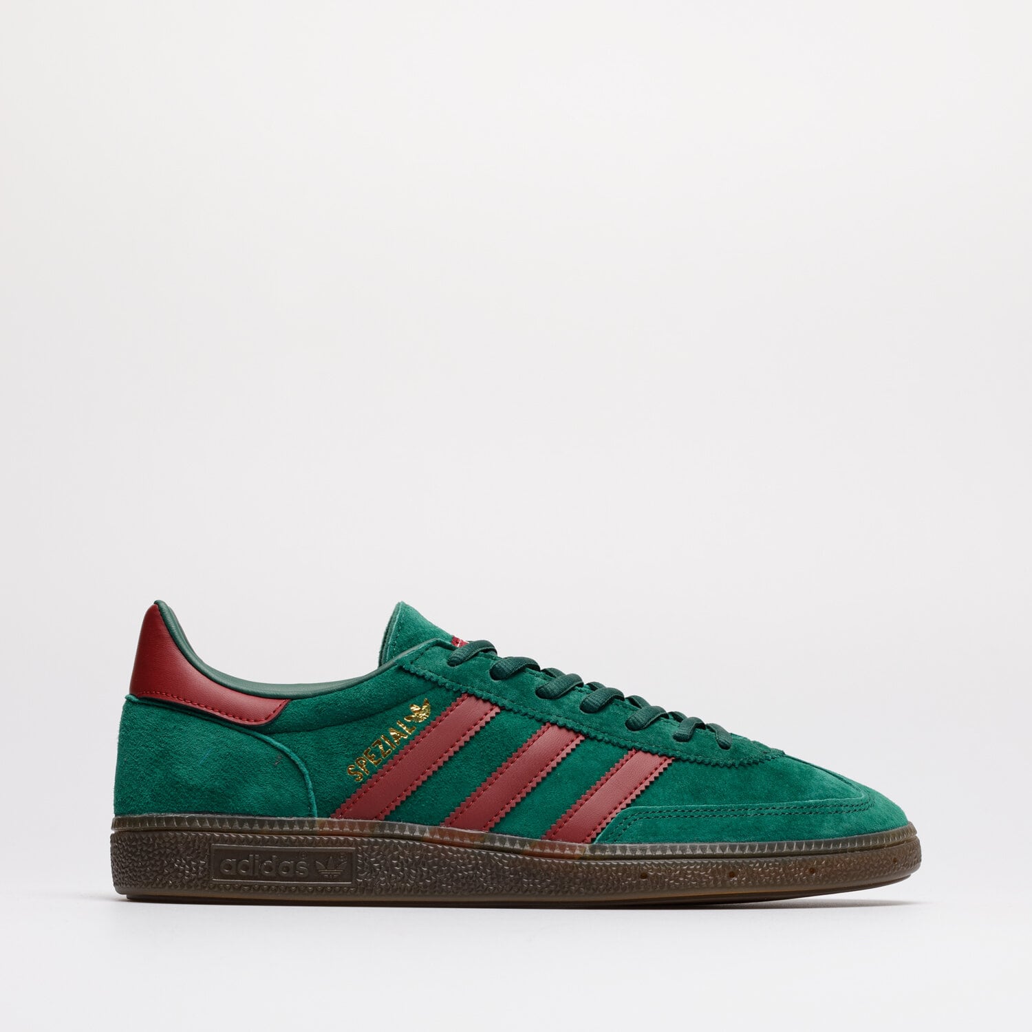 Buty sneakersy męskie ADIDAS HANDBALL SPEZIAL GX6989 ZIELONY