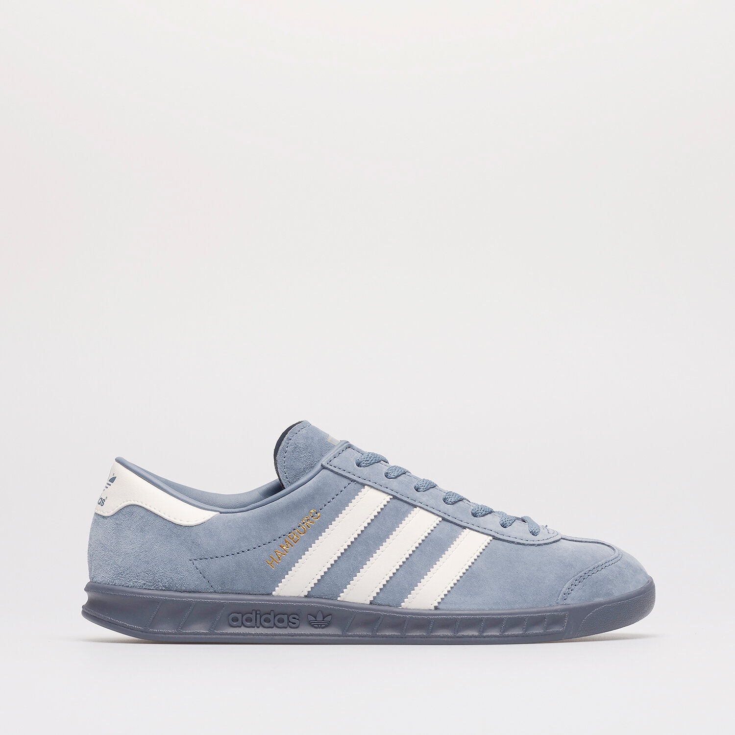 Buty sneakersy męskie ADIDAS HAMBURG GW9640 NIEBIESKI