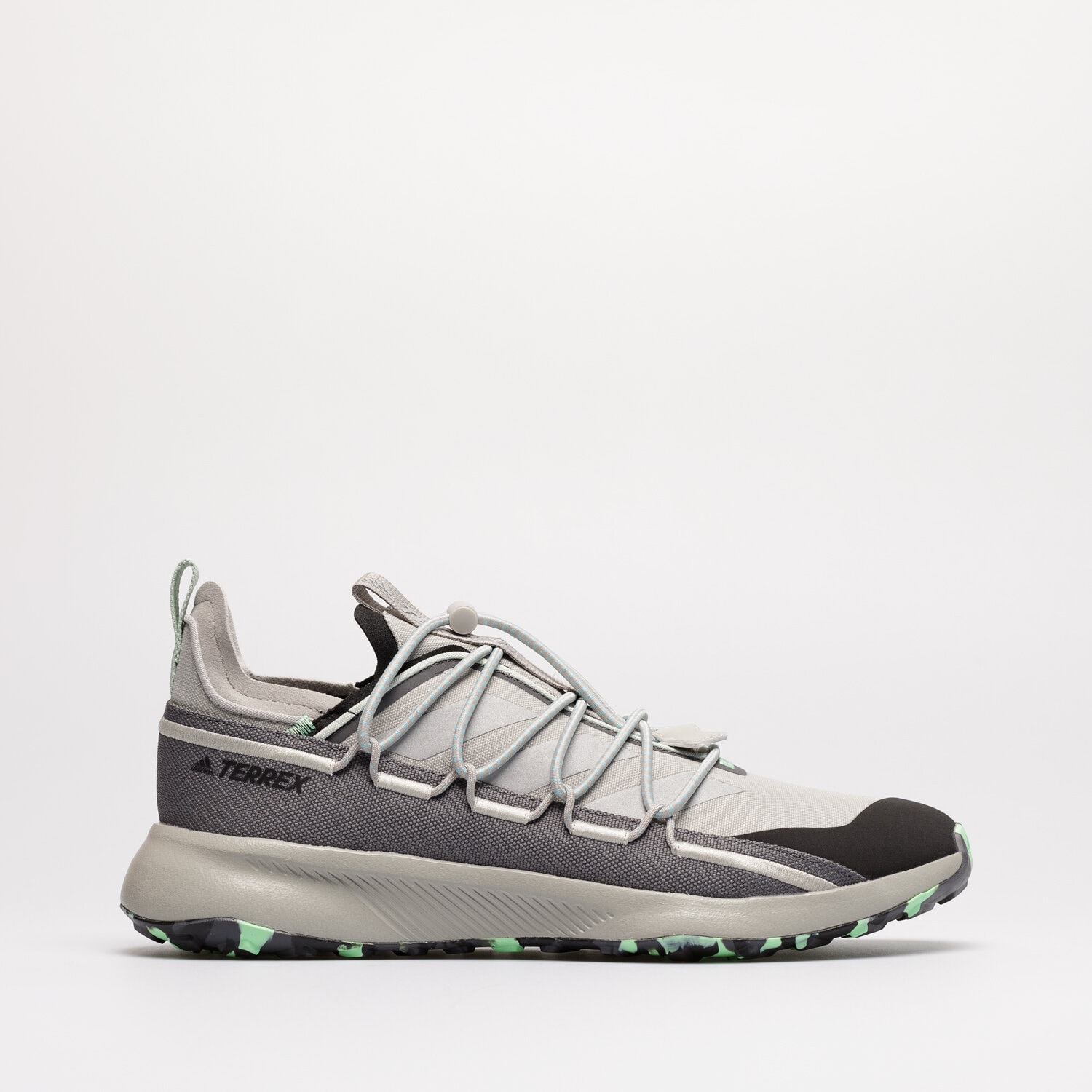 Buty sneakersy męskie ADIDAS TERREX VOYAGER 21 CANVAS GX8675 SZARY