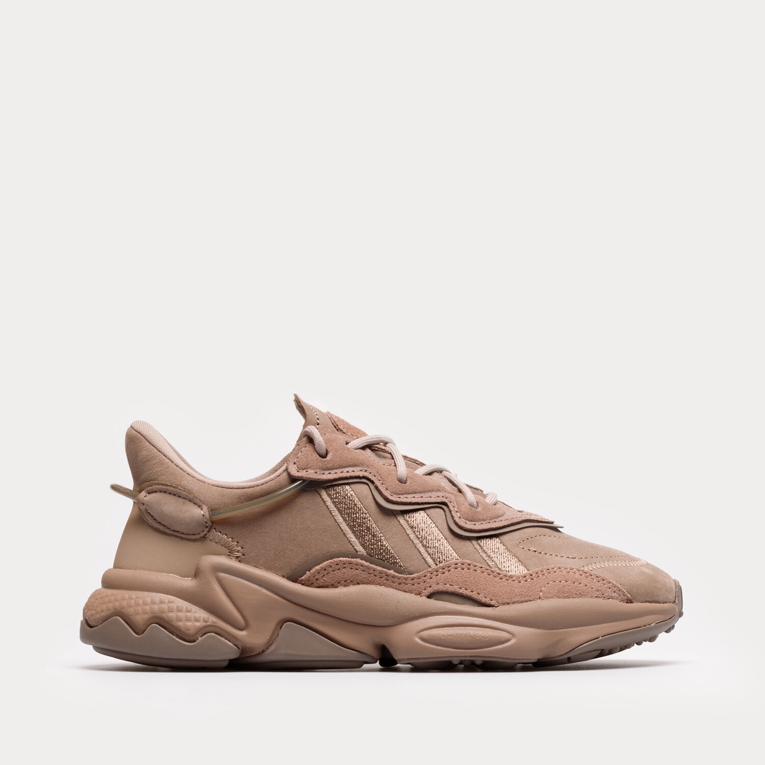 Buty sneakersy damskie ADIDAS OZWEEGO W GY6813 BRĄZOWY