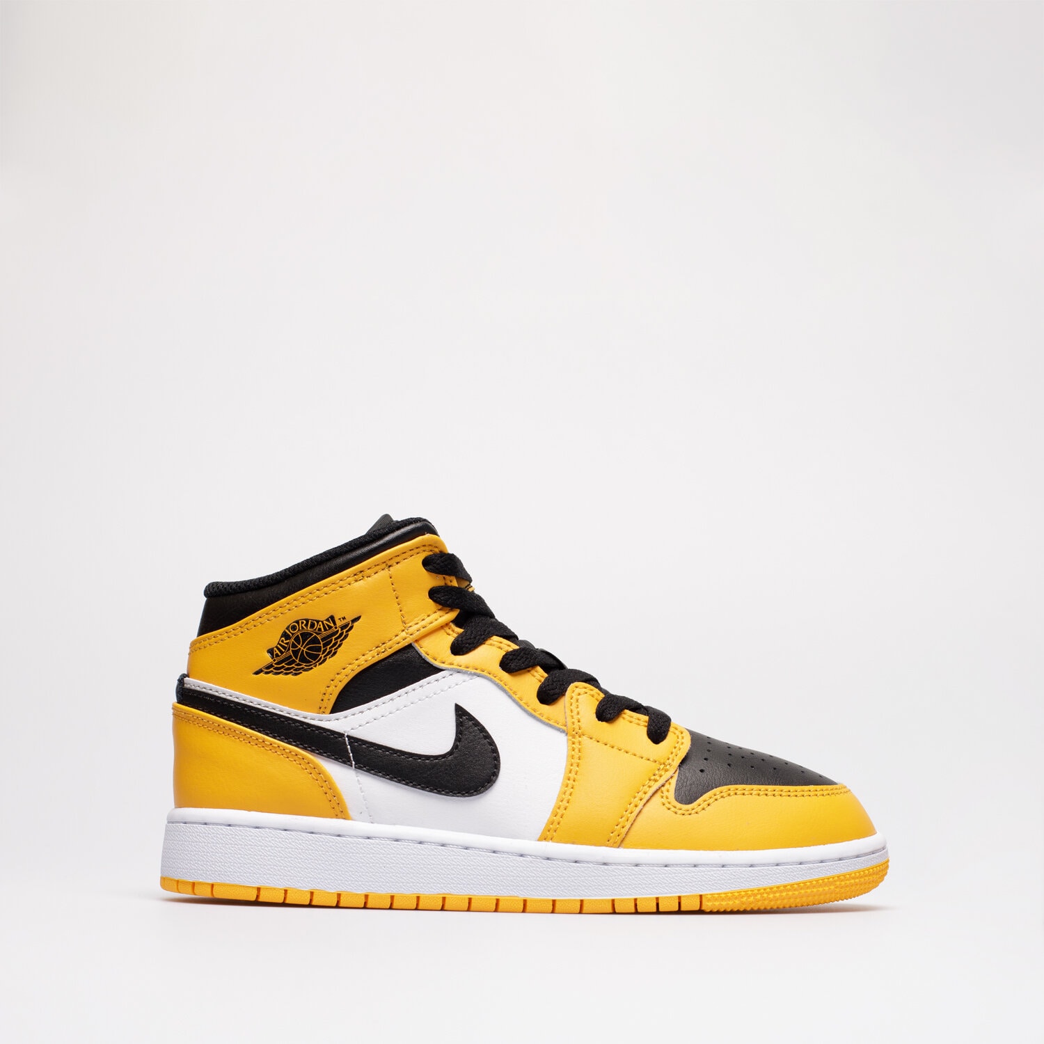 Buty sneakersy dla dzieci AIR JORDAN 1 MID  554725-701 ŻÓŁTY