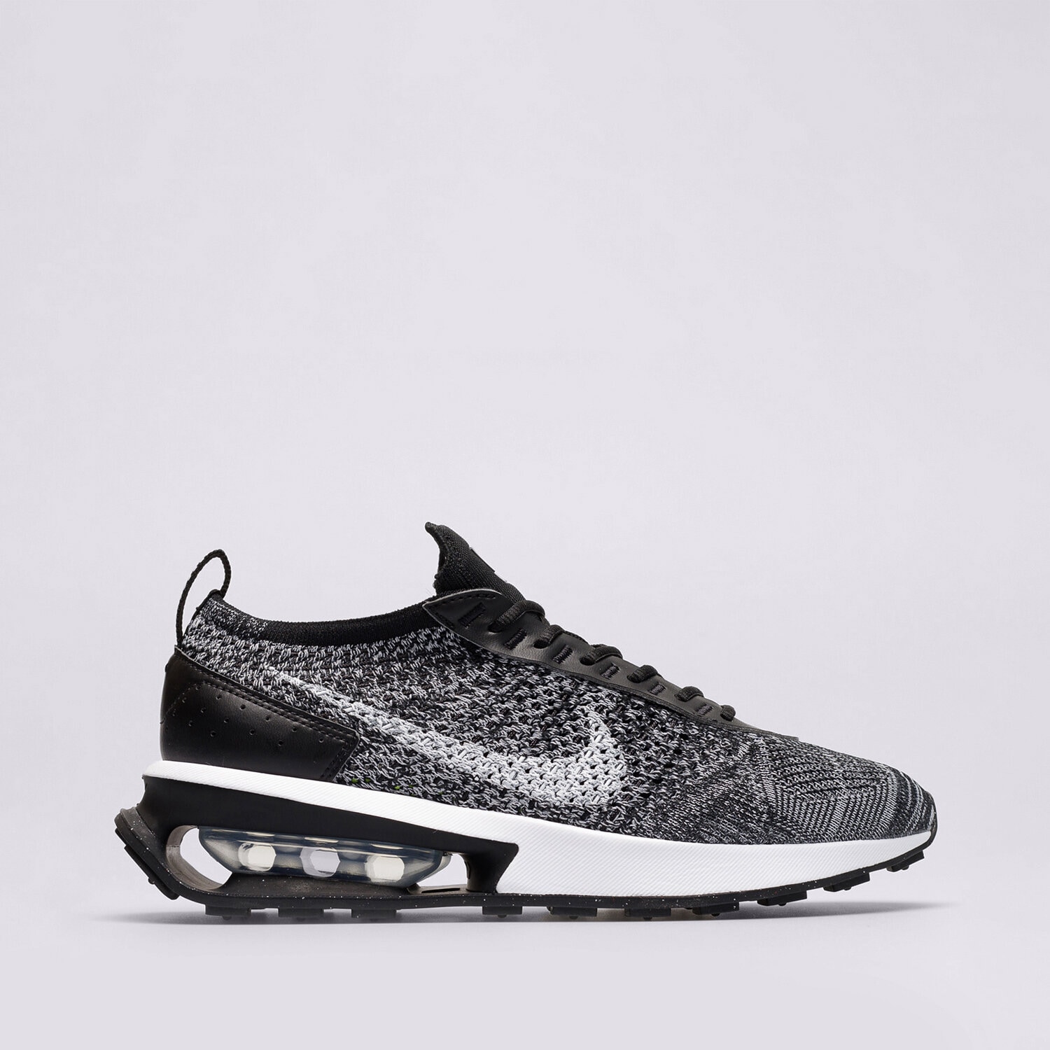 Buty sneakersy damskie NIKE AIR MAX FLYKNIT RACER DM9073-001 CZARNY