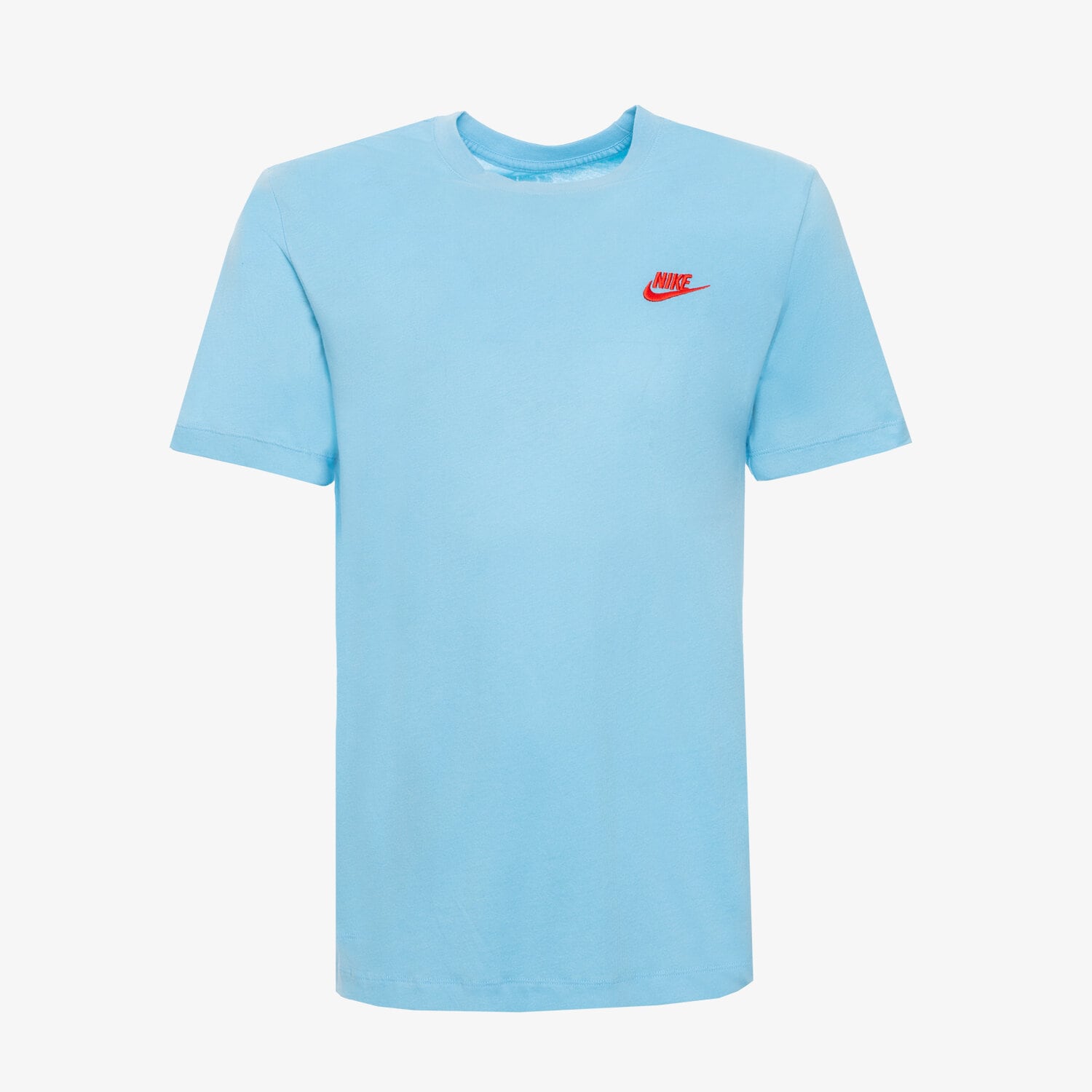 Koszulka, t-shirt sportowy męski NIKE T-SHIRT SPORTSWEAR CLUB AR4997-499 NIEBIESKI