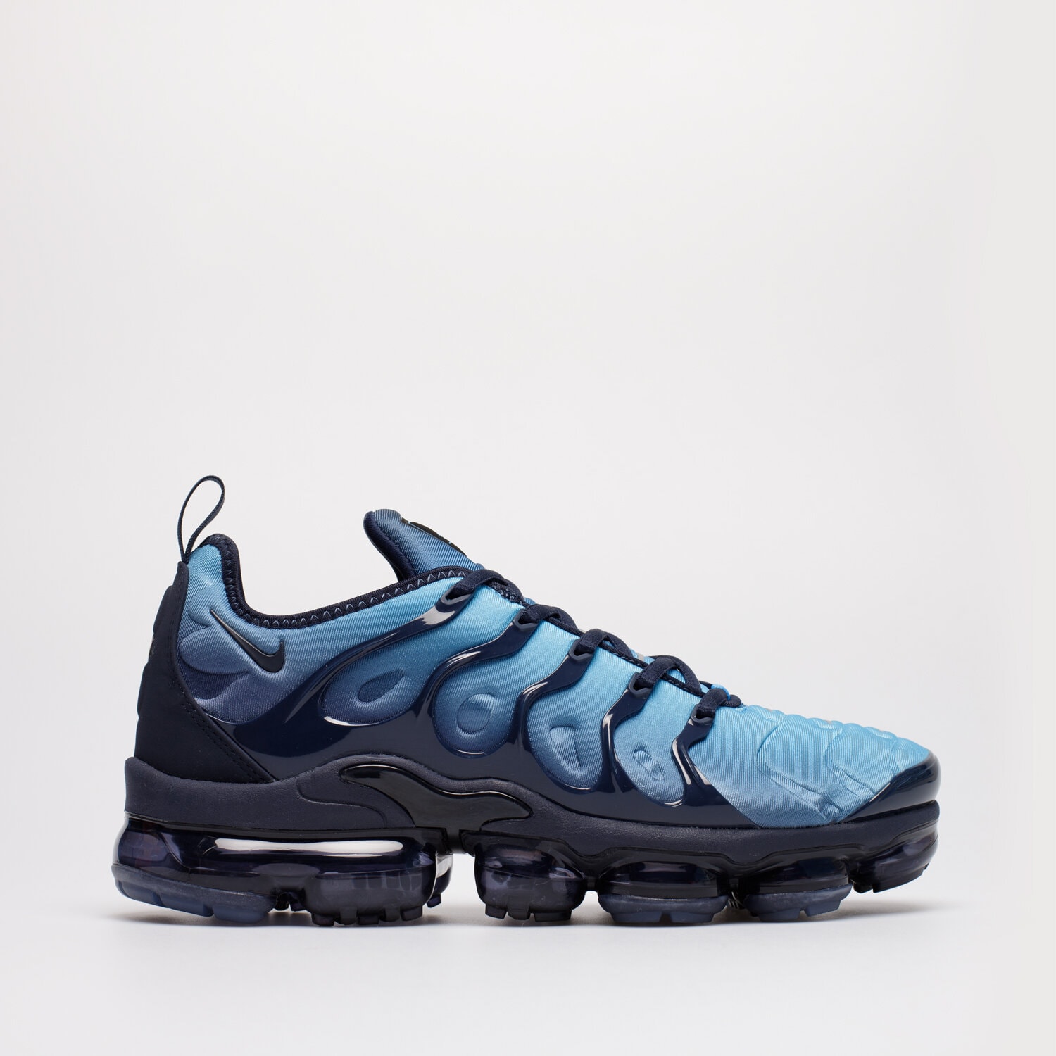 Buty sneakersy męskie NIKE AIR VAPORMAX PLUS 924453401 NIEBIESKI