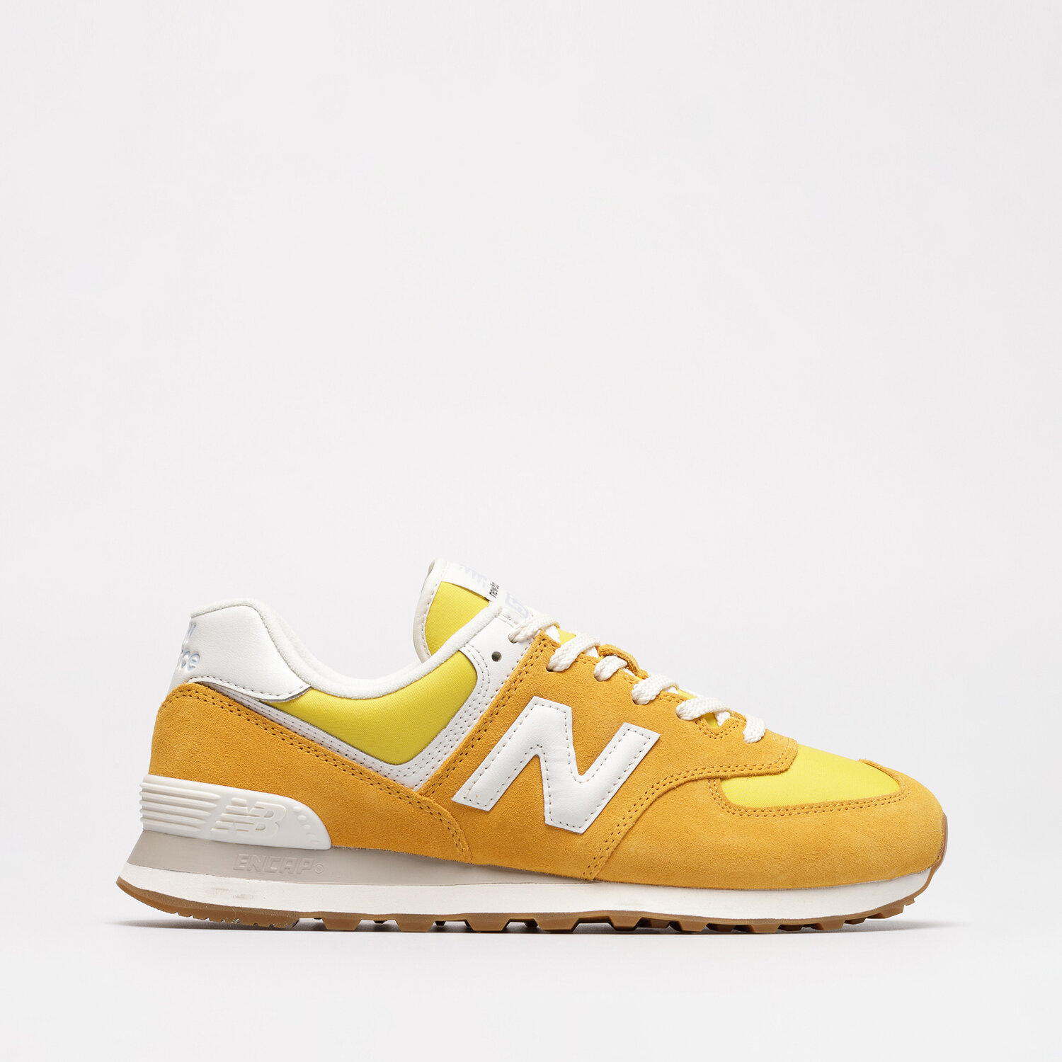 Buty sneakersy męskie NEW BALANCE 574  U574RC2 ŻÓŁTY