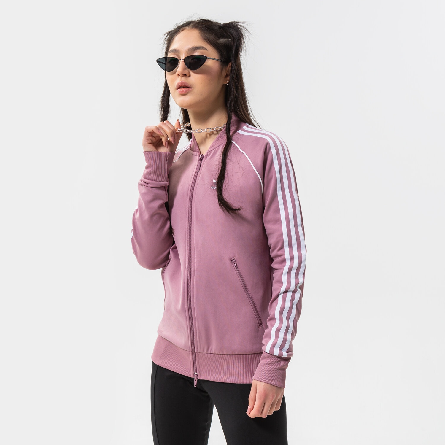 Bluza damska ADIDAS BLUZA ROZPINANA SST TRACKTOP PB  HE9563 RÓŻOWY