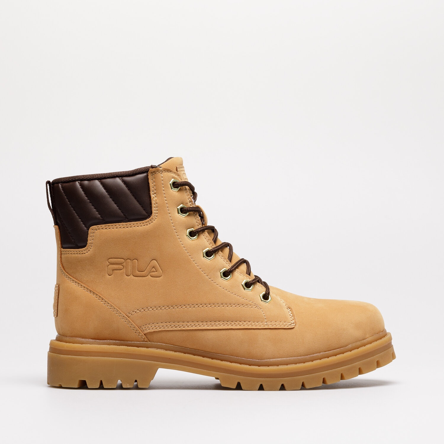 Buty zimowe sportowe męskie FILA WEEHAUKEN 1HM01834248 BRĄZOWY