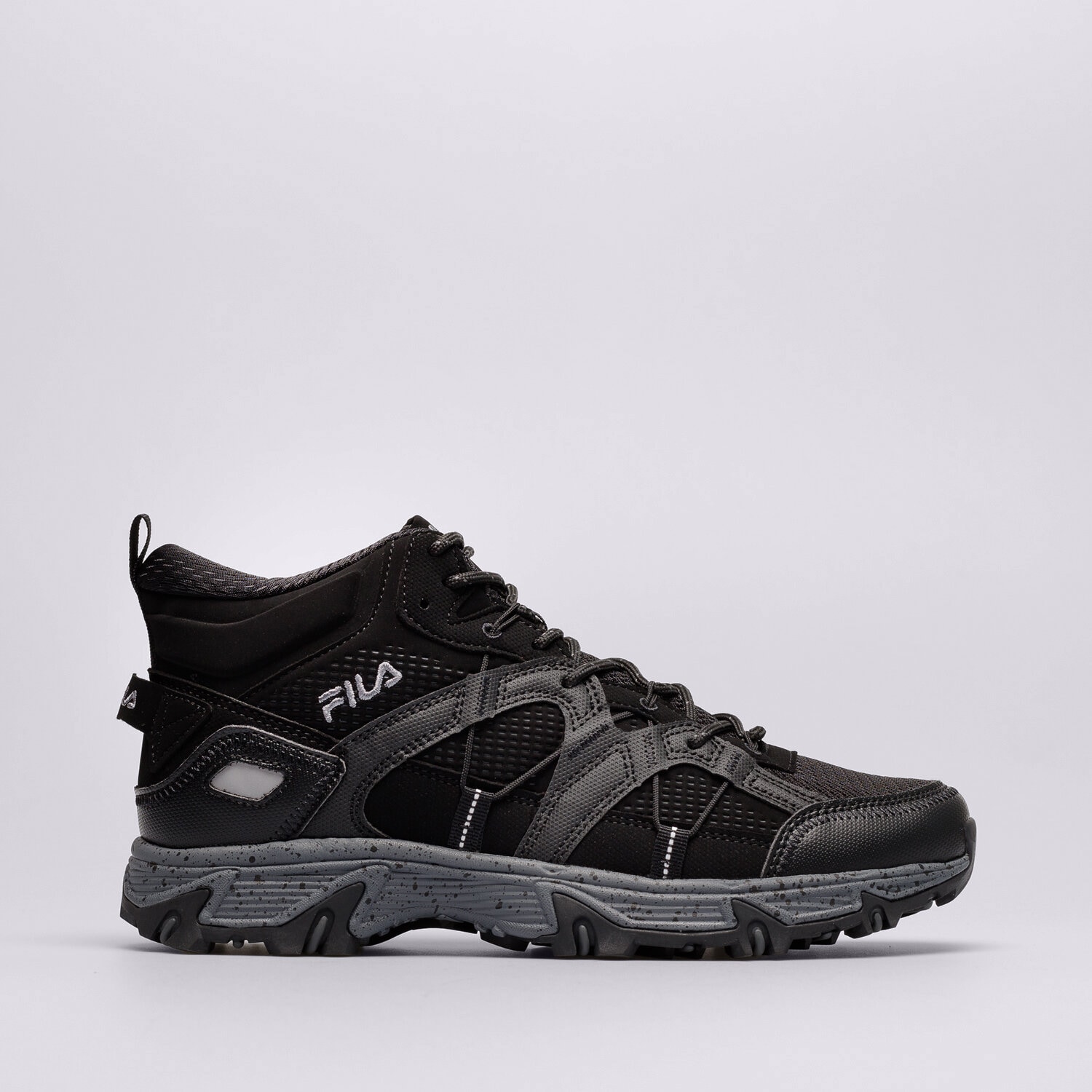 Buty zimowe sportowe męskie FILA GRAND TIER MID 1JM01717-002 CZARNY