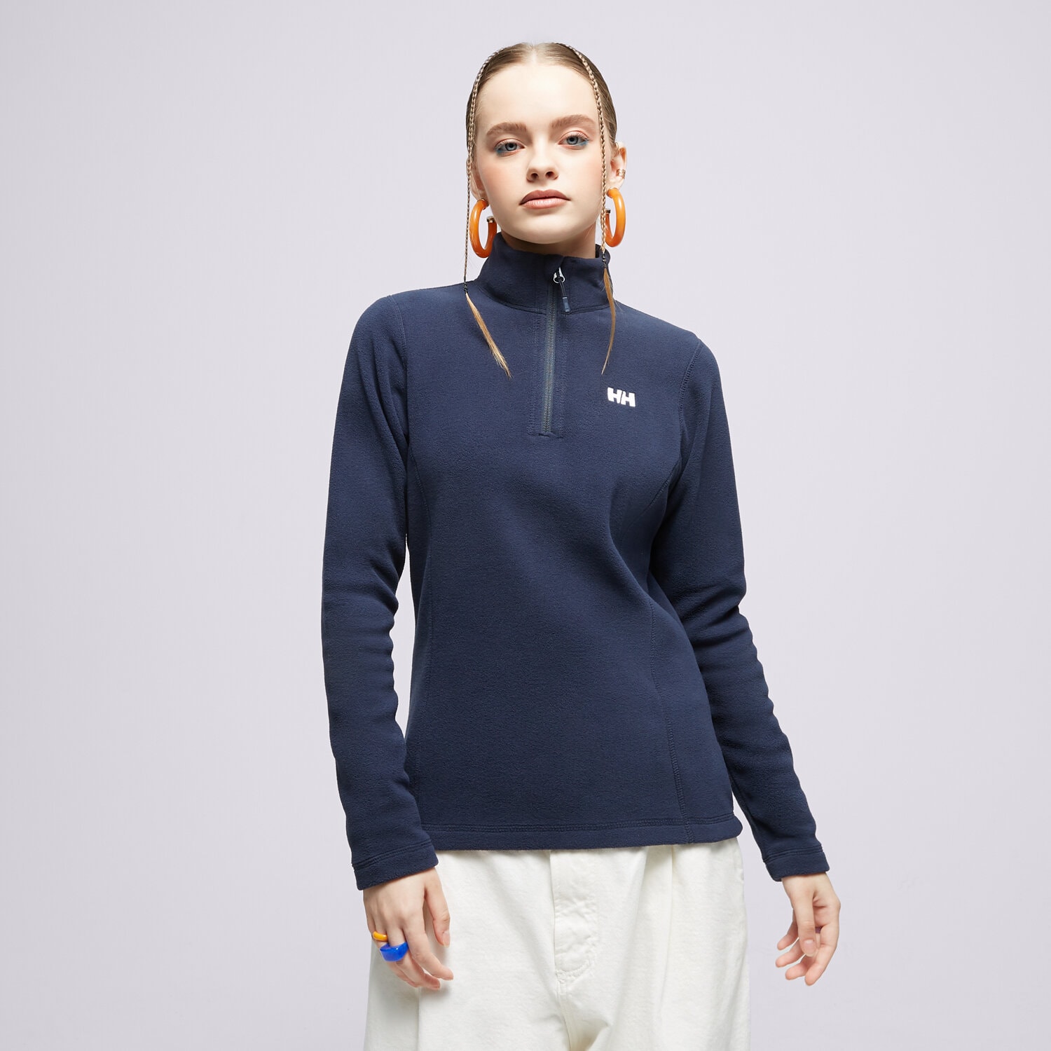 Bluza damska HELLY HANSEN POLAR W DAYBREAKER 1/2 ZIP FLEECE 50845599 GRANATOWY