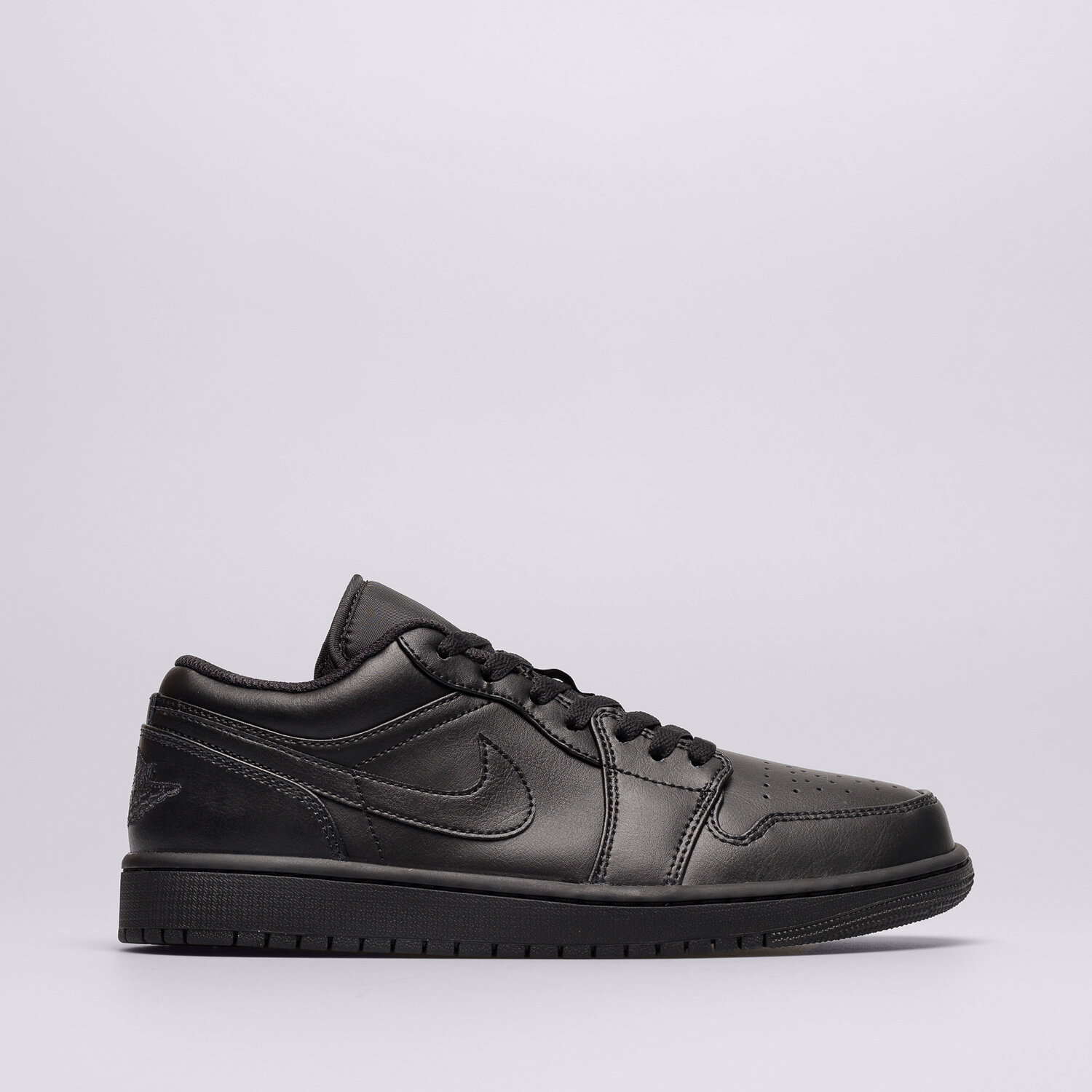Buty sneakersy męskie AIR JORDAN 1 LOW  553558-093 CZARNY
