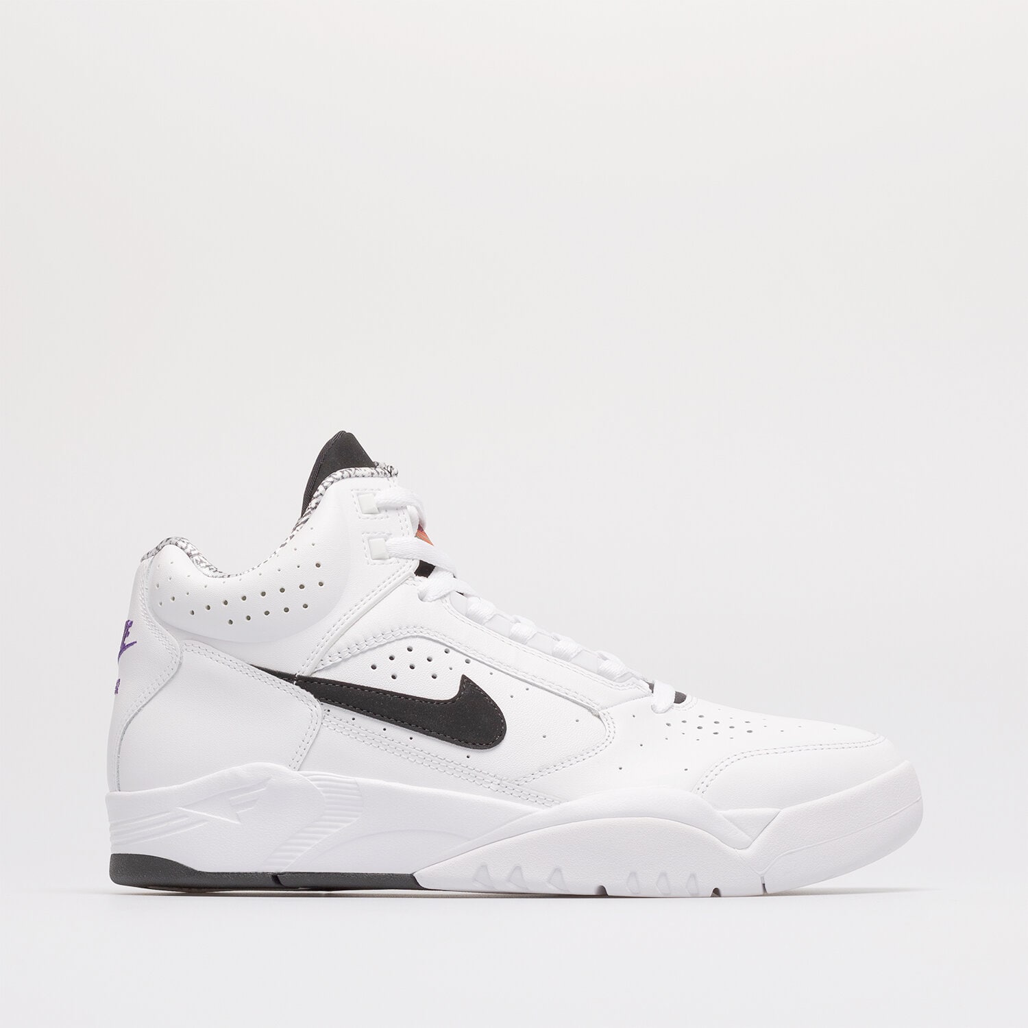 Buty sneakersy męskie NIKE AIR FLIGHT LITE MID DJ2518-100 BIAŁY