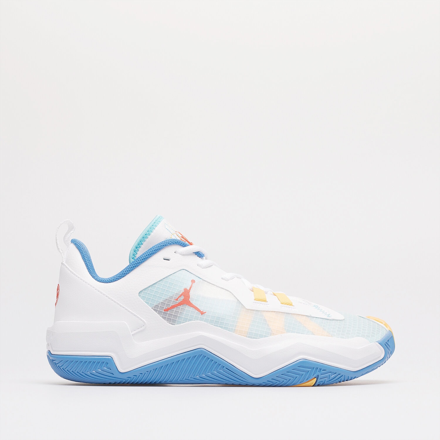 Buty sneakersy męskie JORDAN ONE TAKE 4  DO7193-164 BIAŁY