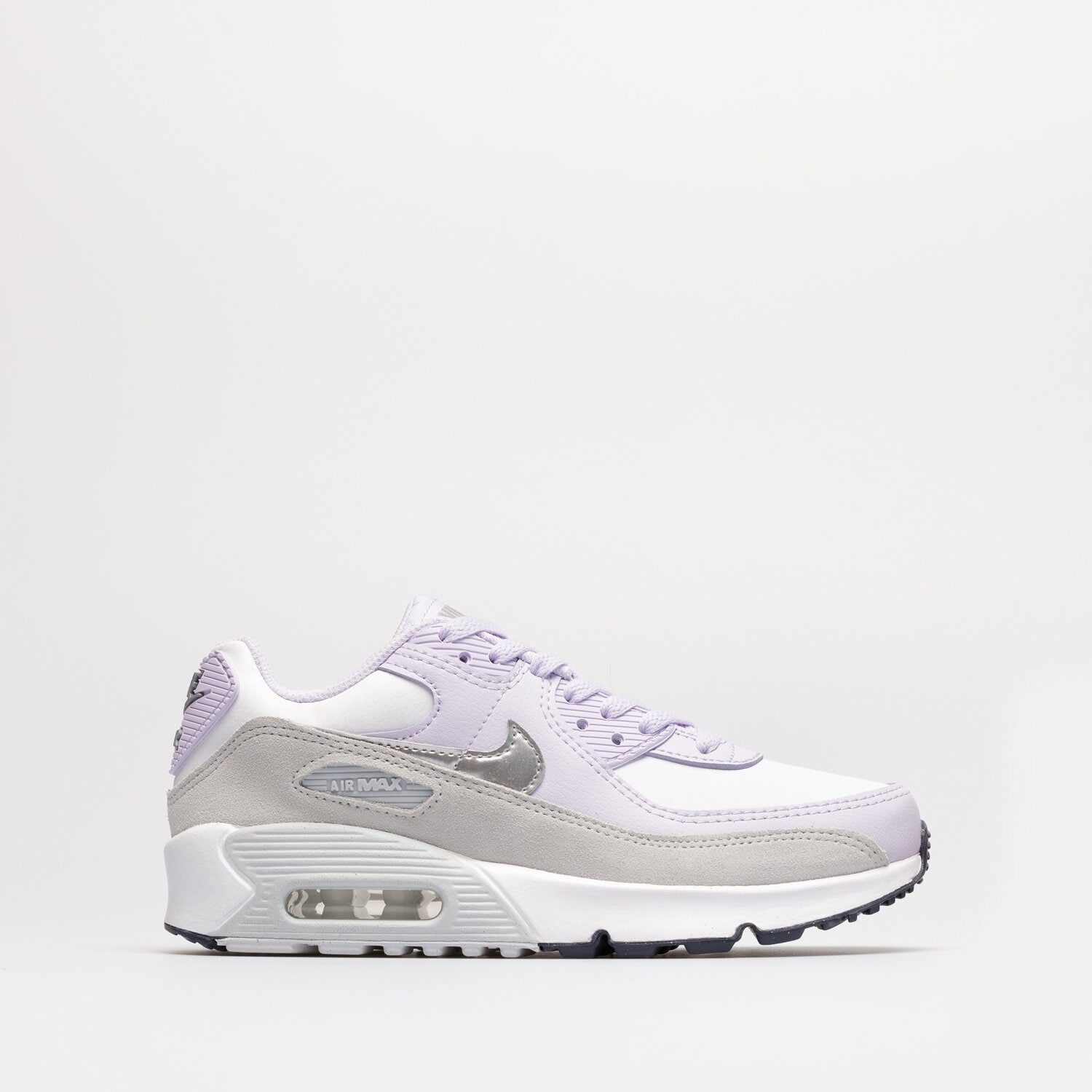 Buty sneakersy dla dzieci NIKE AIR MAX 90 LTR CD6864-123 FIOLETOWY