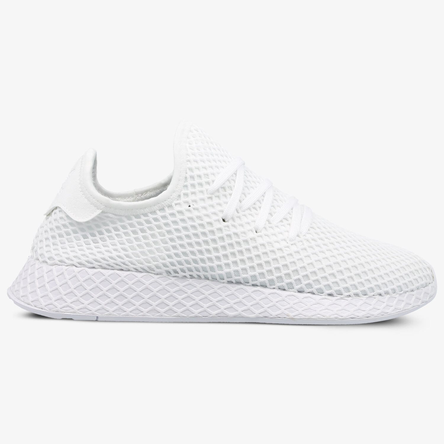 Buty sneakersy damskie ADIDAS DEERUPT RUNNER CQ2625W BIAŁY
