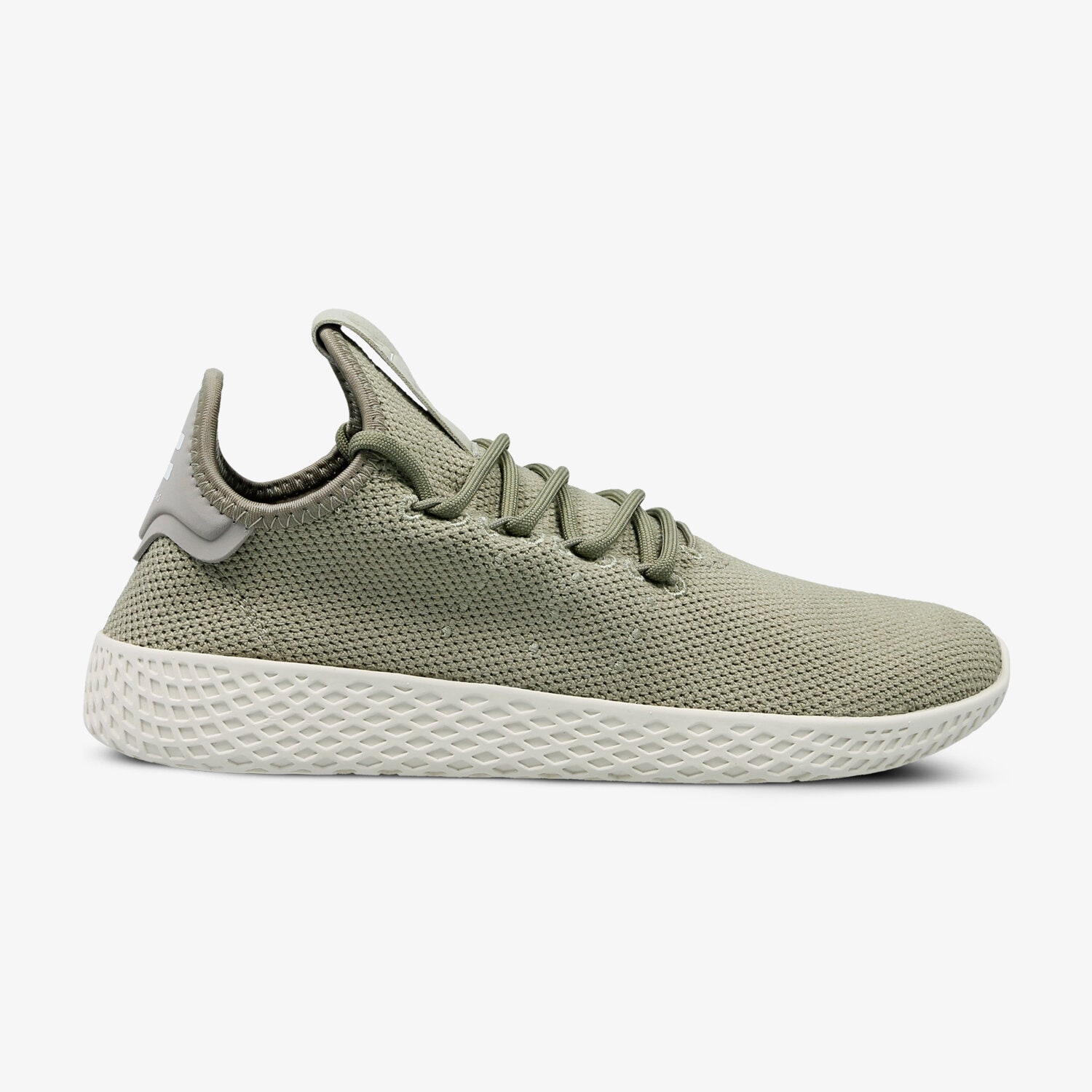 Buty sneakersy dla dzieci ADIDAS PHARRELL WILLIAMS TENNIS HU J CQ2298 KHAKI