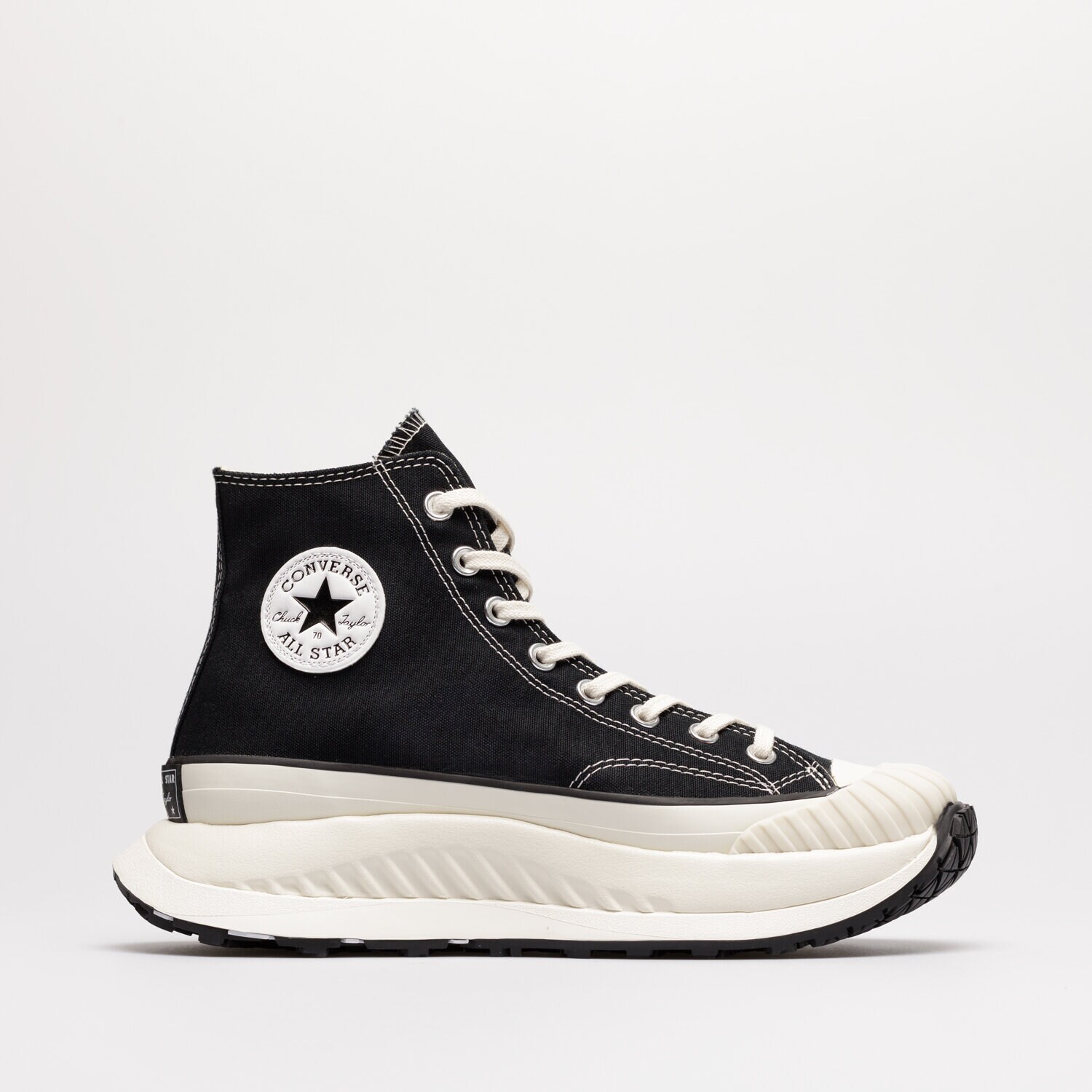 Buty sneakersy męskie CONVERSE CHUCK 70 AT CX PLATFORM A03277C CZARNY
