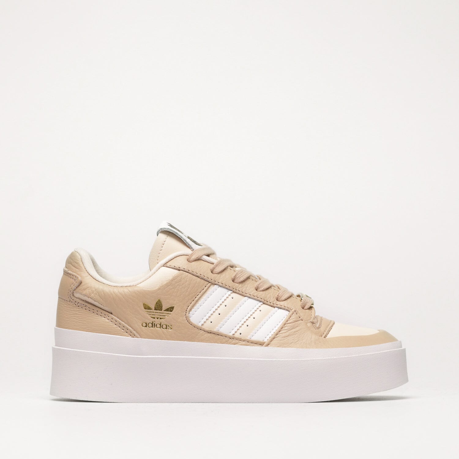 Buty sneakersy damskie ADIDAS FORUM BONEGA W IF4829 BEŻOWY