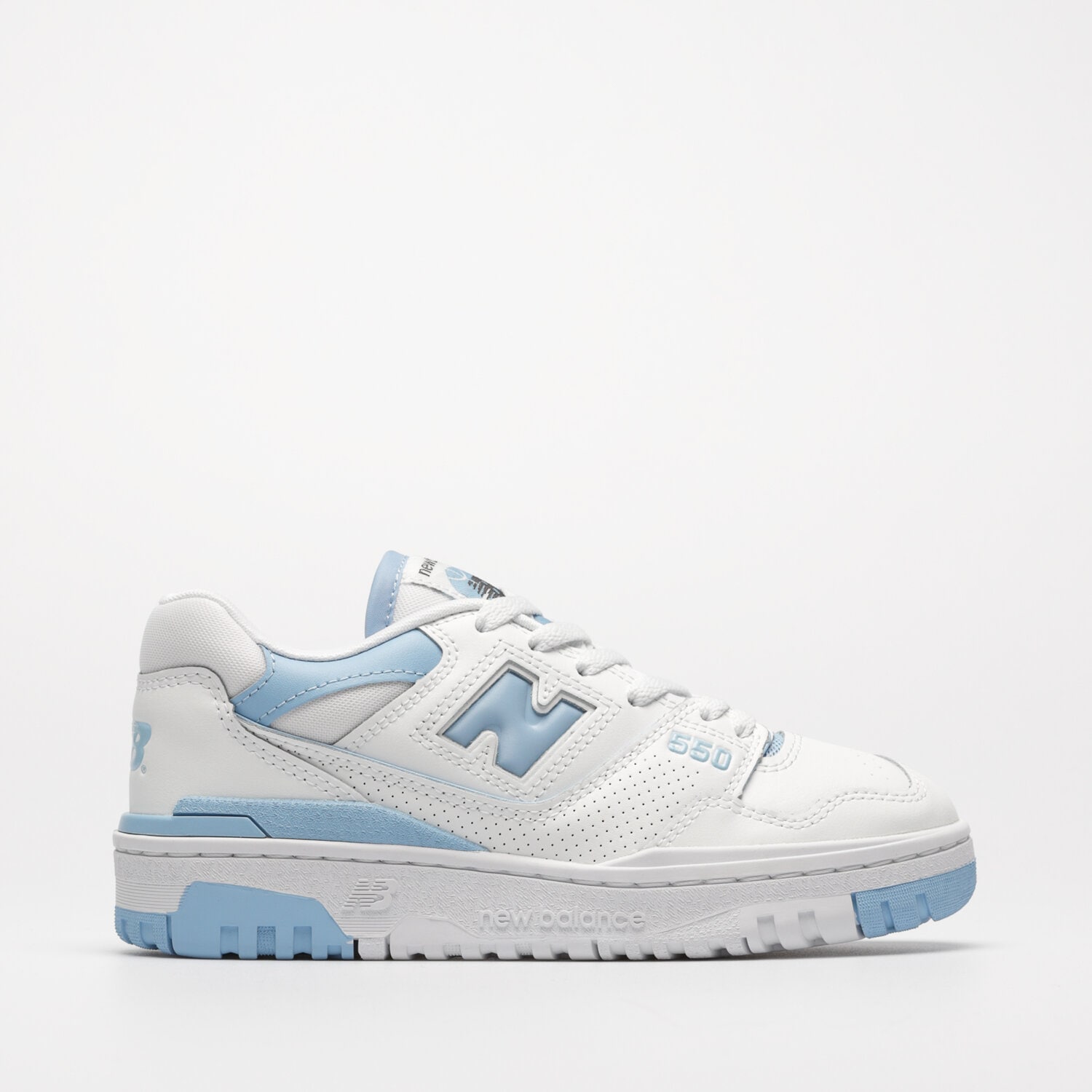 Buty sneakersy damskie NEW BALANCE 550 BBW550BC BIAŁY
