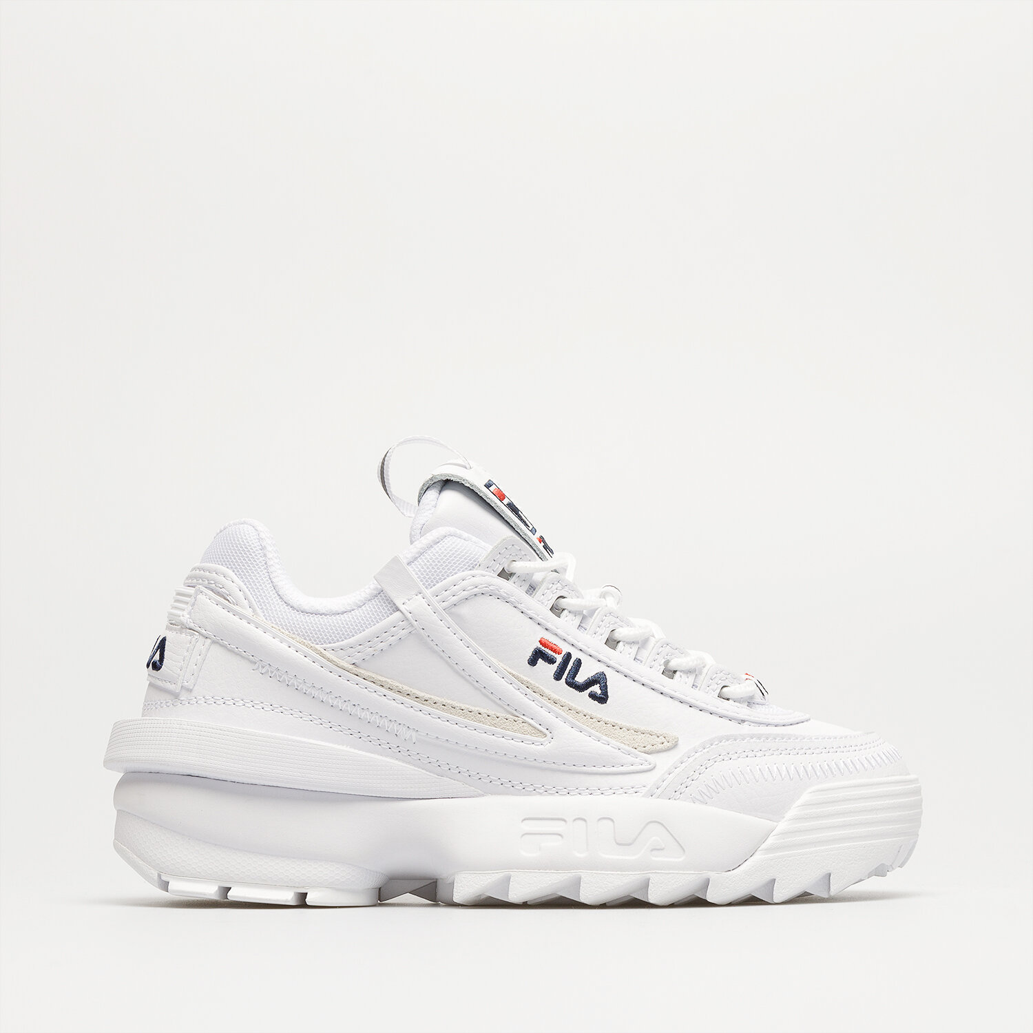 Buty sneakersy damskie FILA DISRUPTOR II EXP 5XM02256125 BIAŁY
