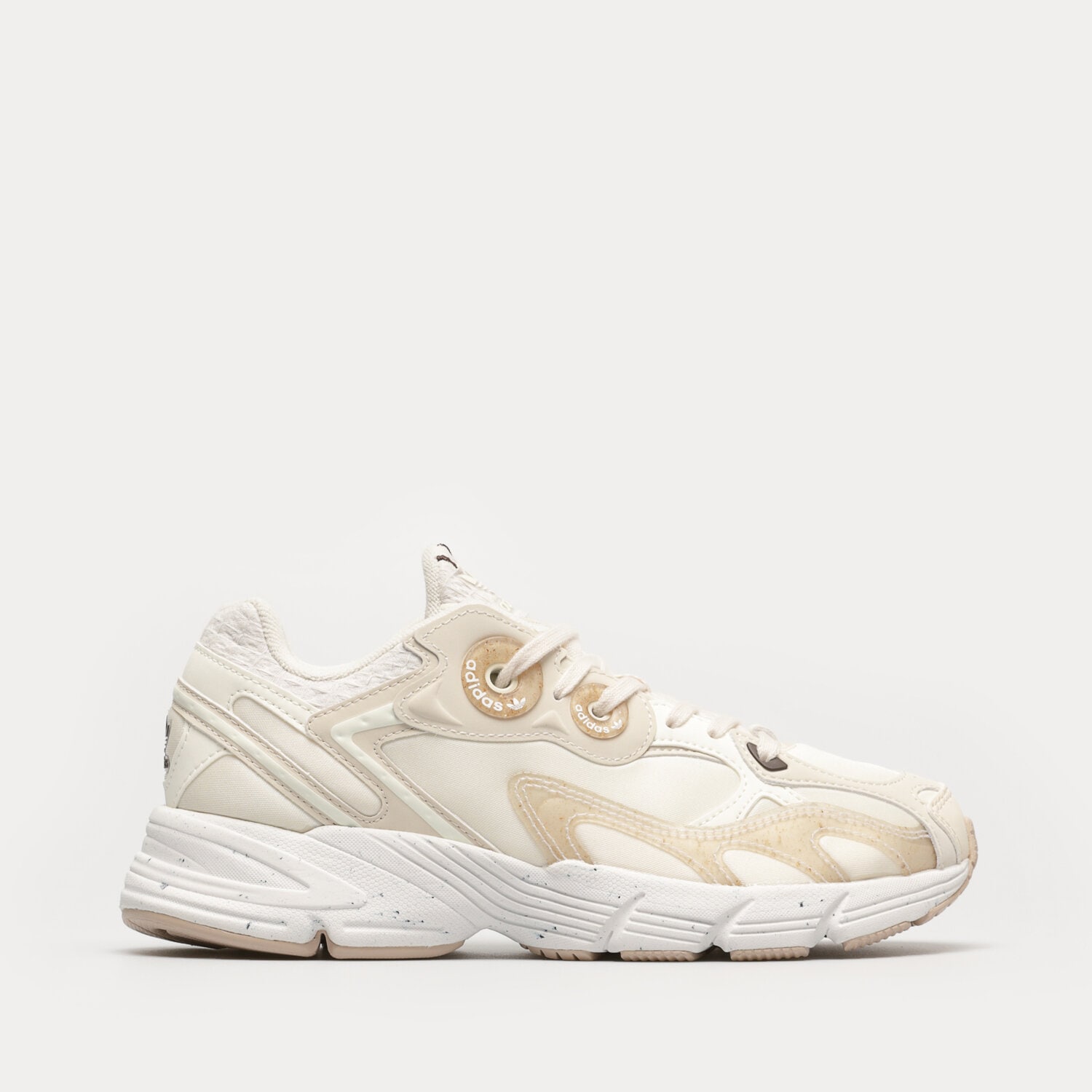 Buty sneakersy damskie ADIDAS ASTIR HER VEGAN W HQ6670 BEŻOWY
