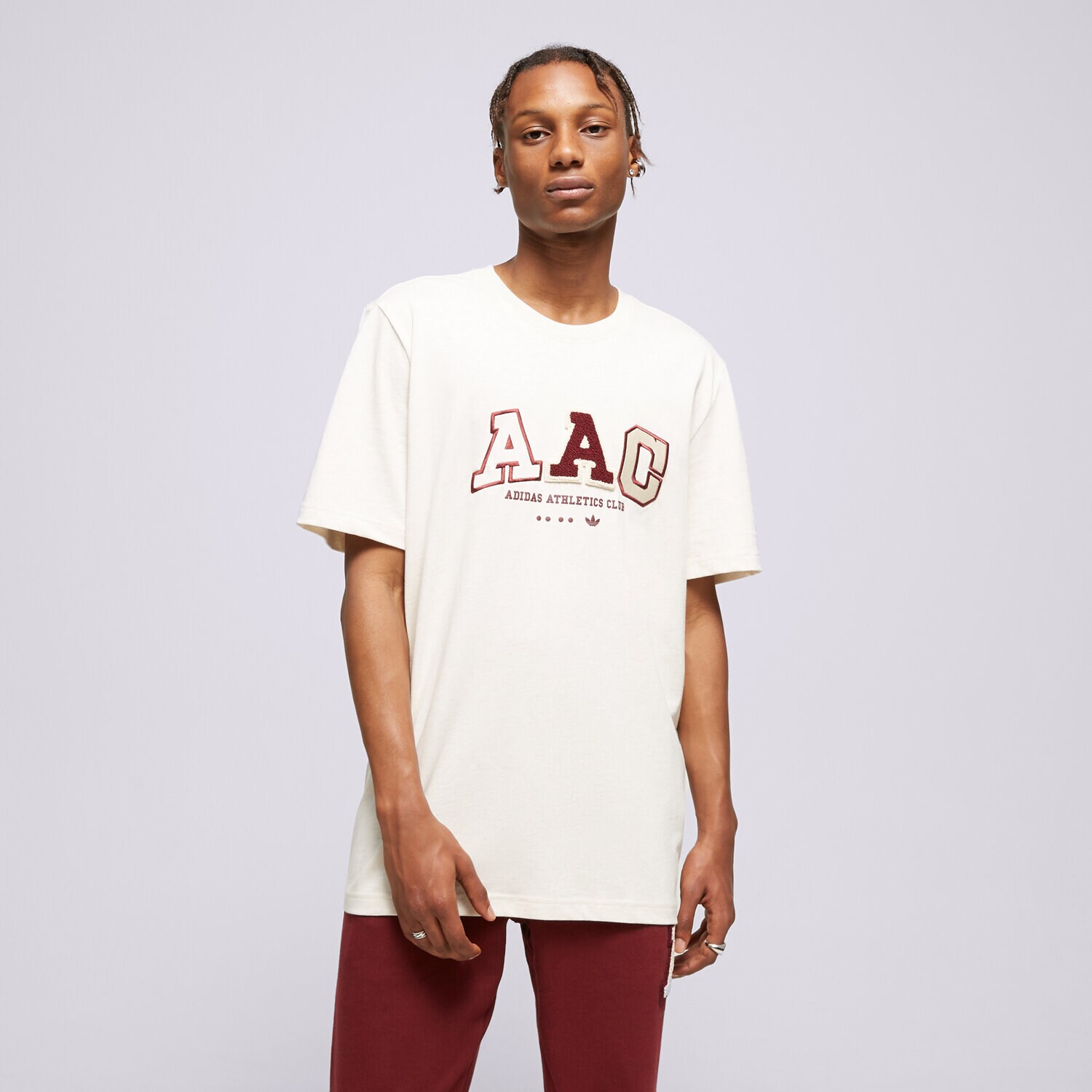 Koszulka, t-shirt sportowy męski ADIDAS T-SHIRT METRO AAC TEE IC8401 BIAŁY
