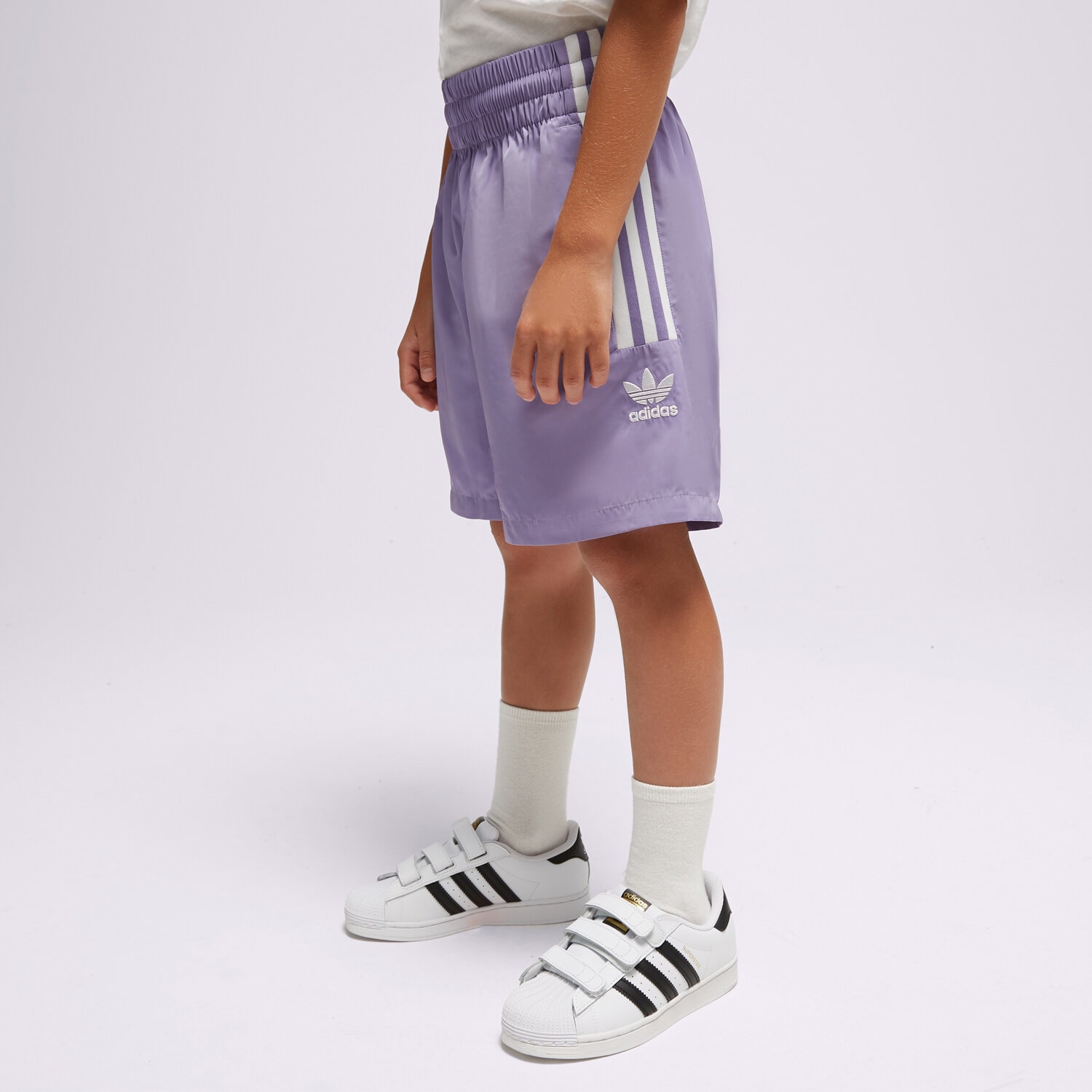 ADIDAS SZORTY SHORTS GIRL IC6265 NIEBIESKI