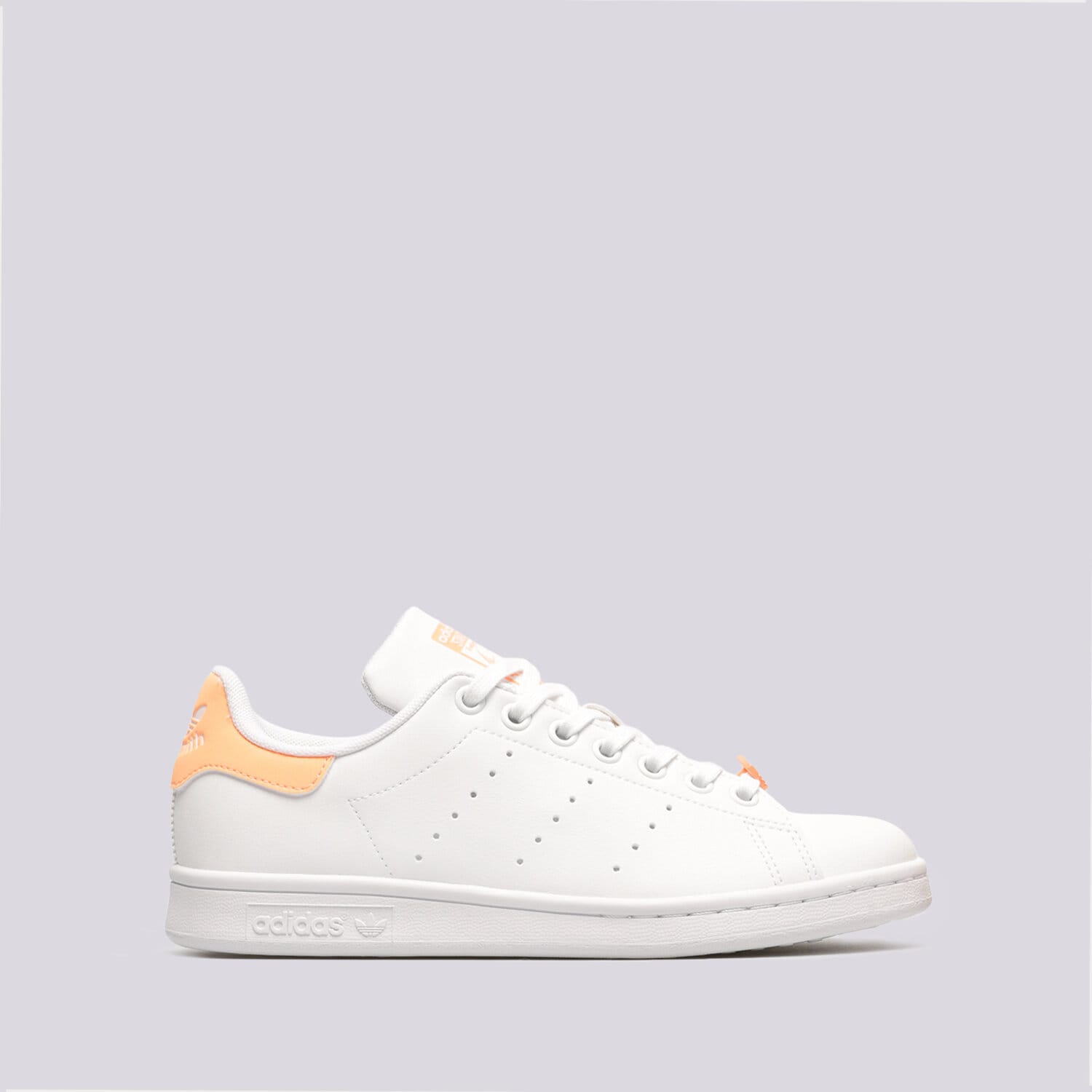 Buty sneakersy dla dzieci ADIDAS STAN SMITH J HQ1891 BIAŁY