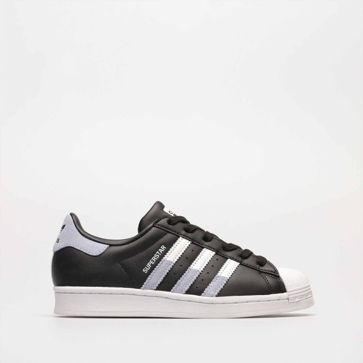 Buty sneakersy dla dzieci ADIDAS SUPERSTAR J HQ8729 CZARNY