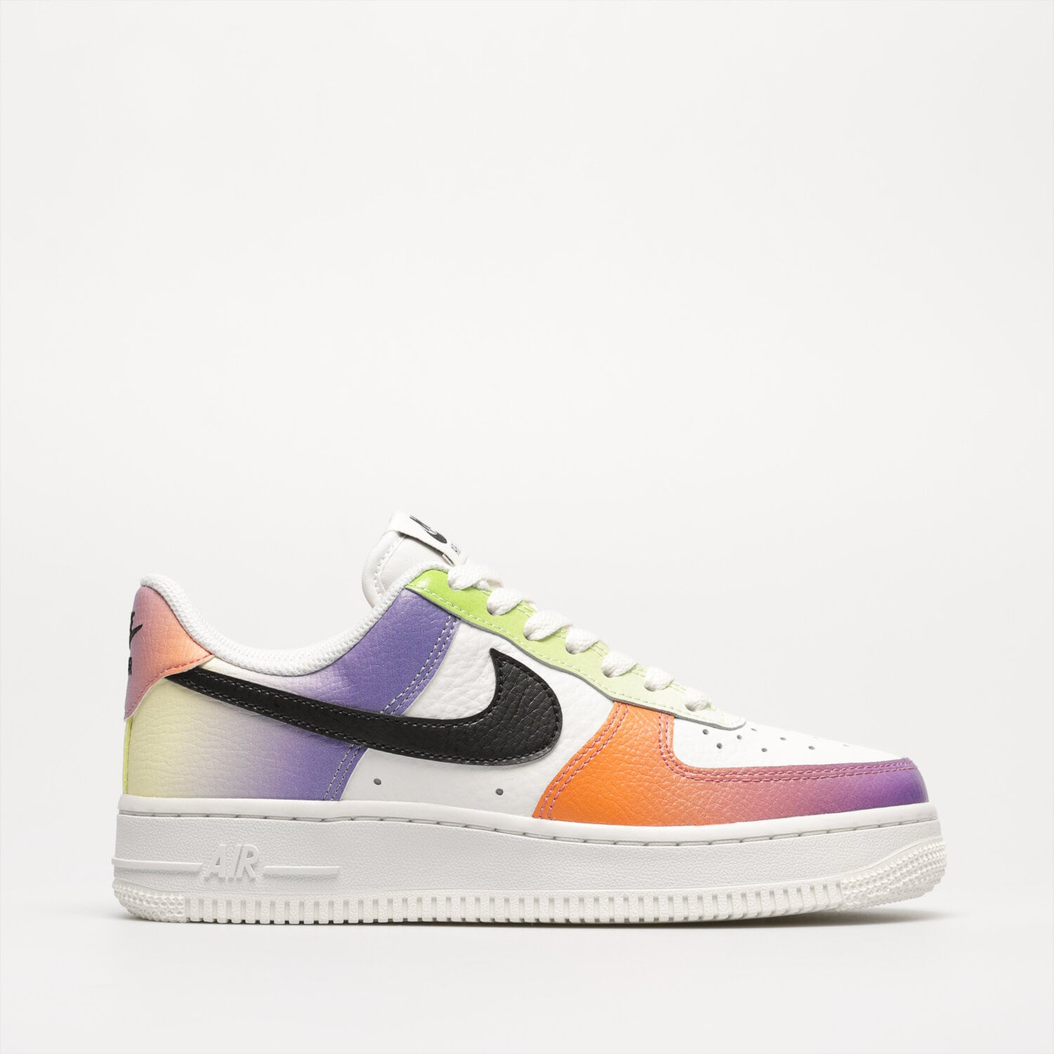 Buty sneakersy damskie NIKE WMNS AIR FORCE 1 LO '07 FD0801-100 MULTICOLOR