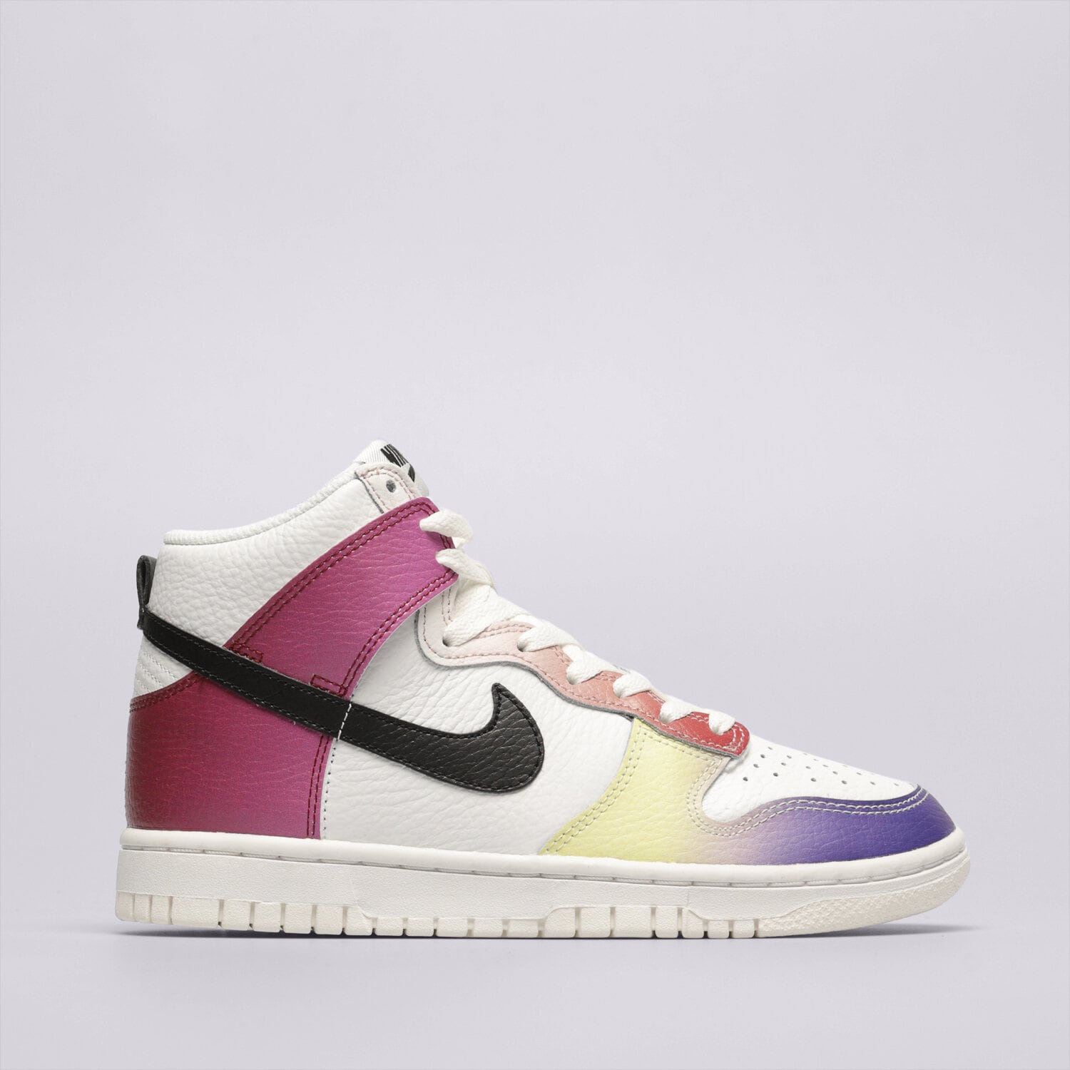 Buty sneakersy damskie NIKE WMNS DUNK HIGH FD0802-100 MULTICOLOR